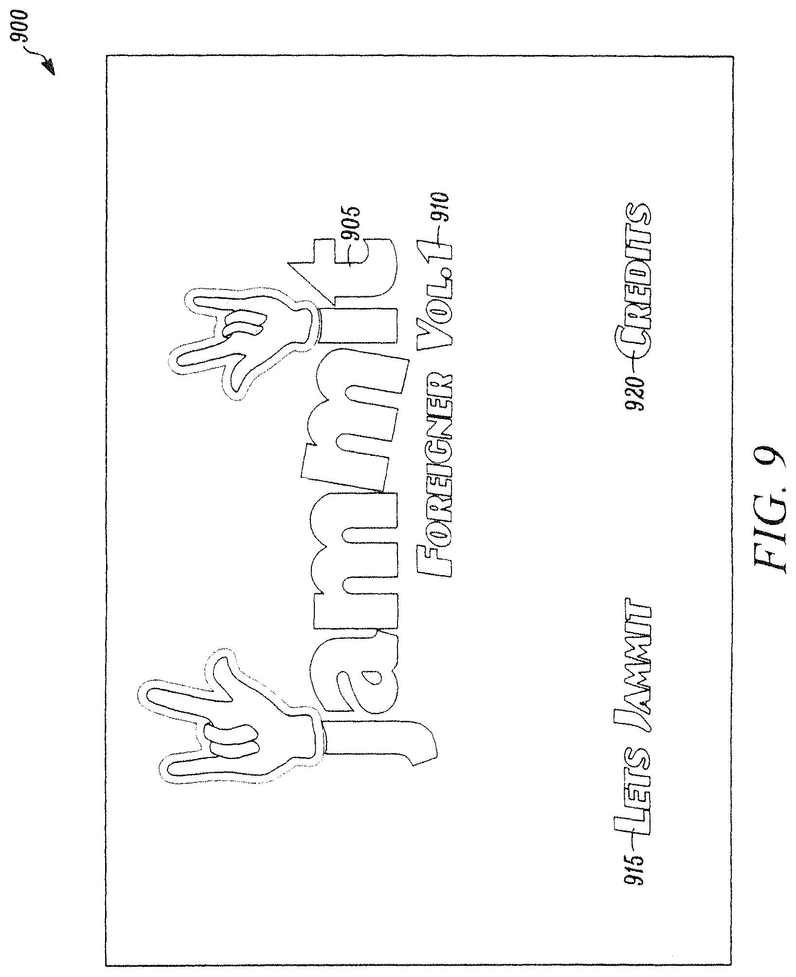 Patent US12327484 Figure 7 – Synchronized audiovisual work