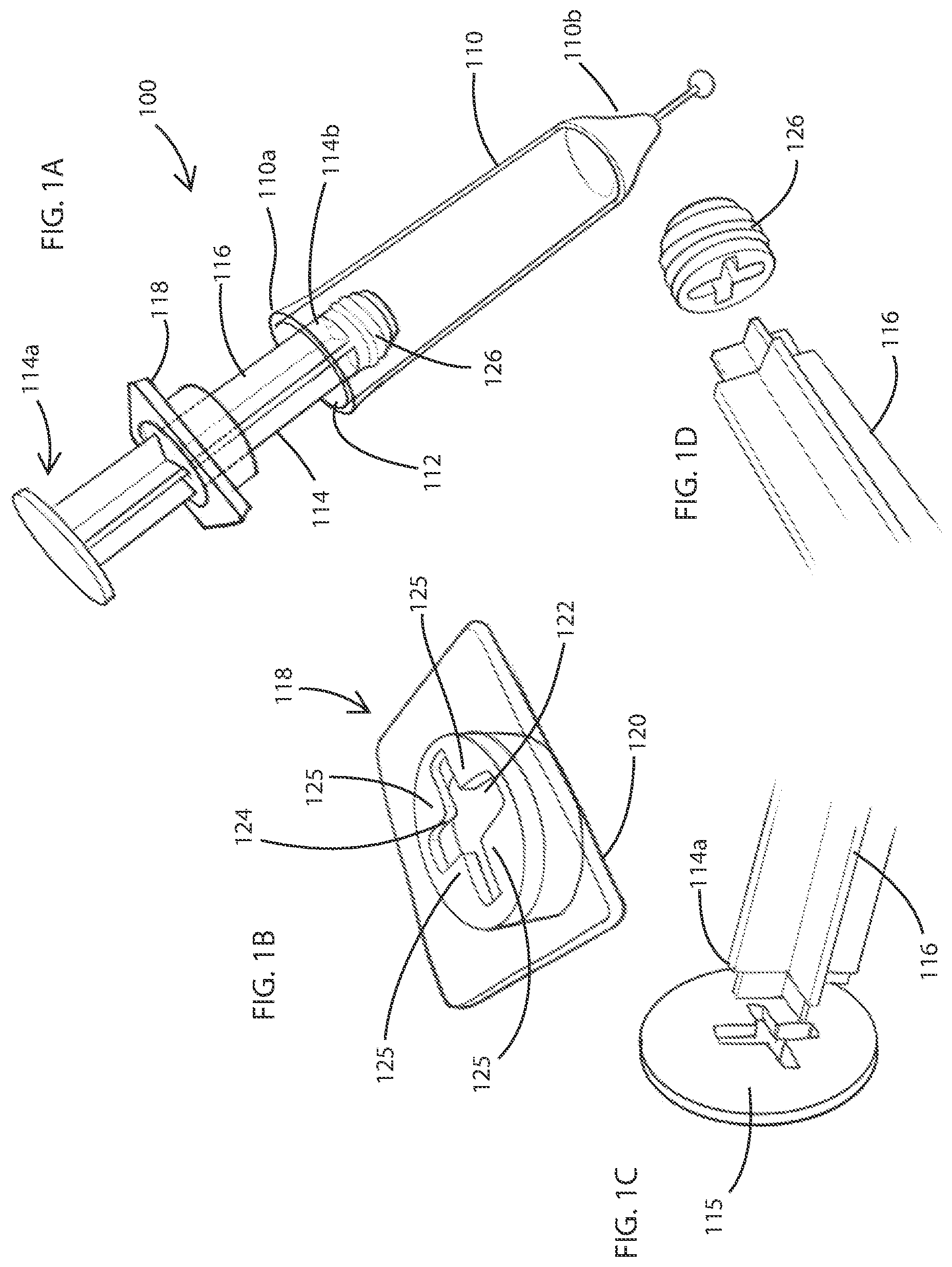Patent US12327487 — Prefilled syringe plunger simulation training device — Figure 1