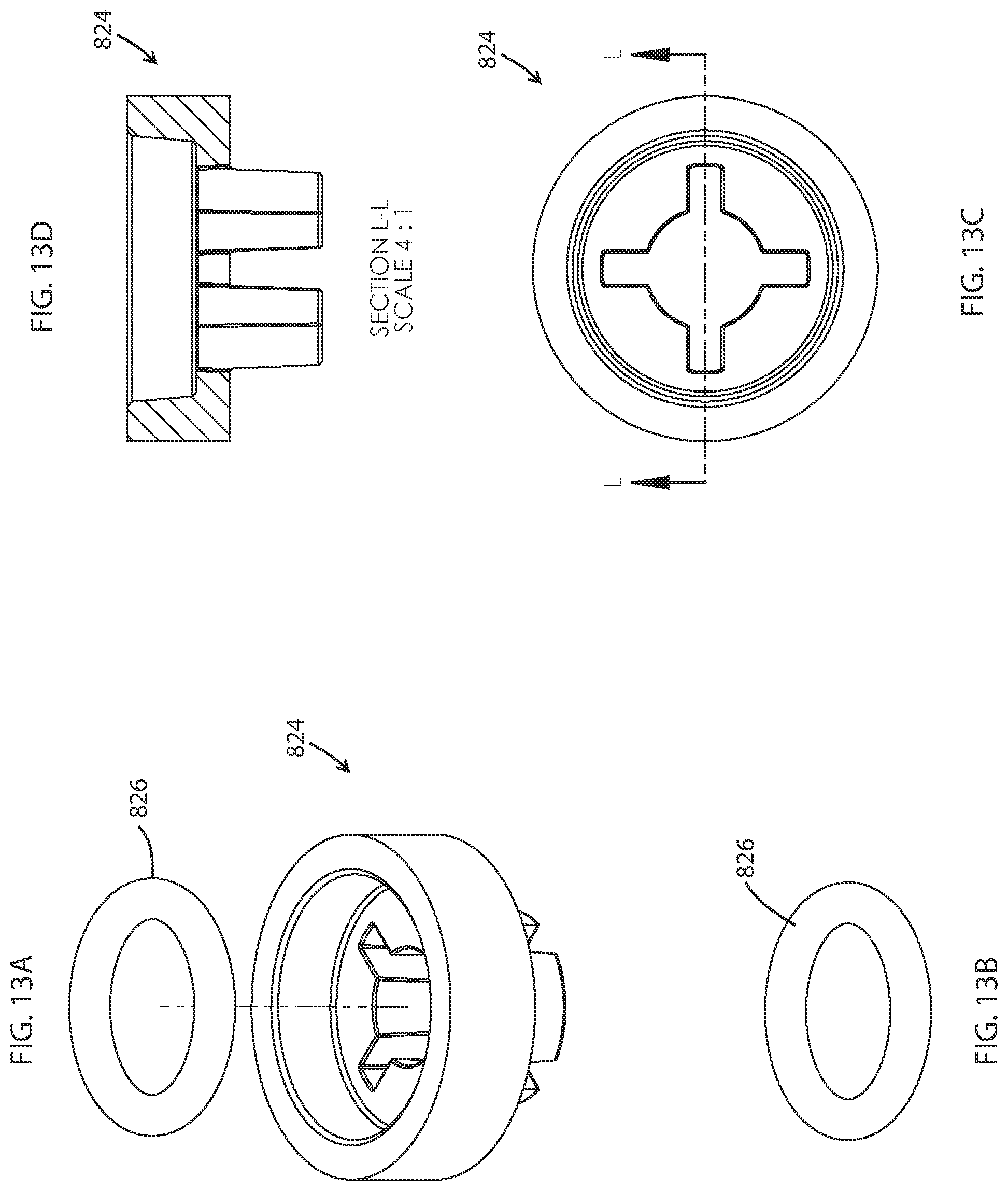 Patent US12327487 Figure 13 – Prefilled syringe plunger simulation training device