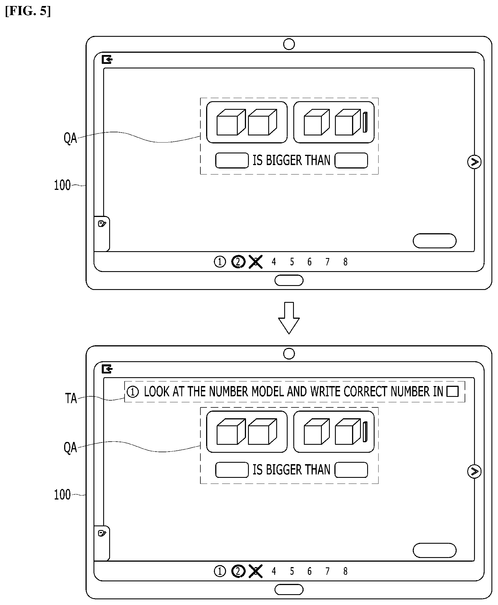 Patent US12327494 Figure 4 – Apparatus and method for providing questions for learning