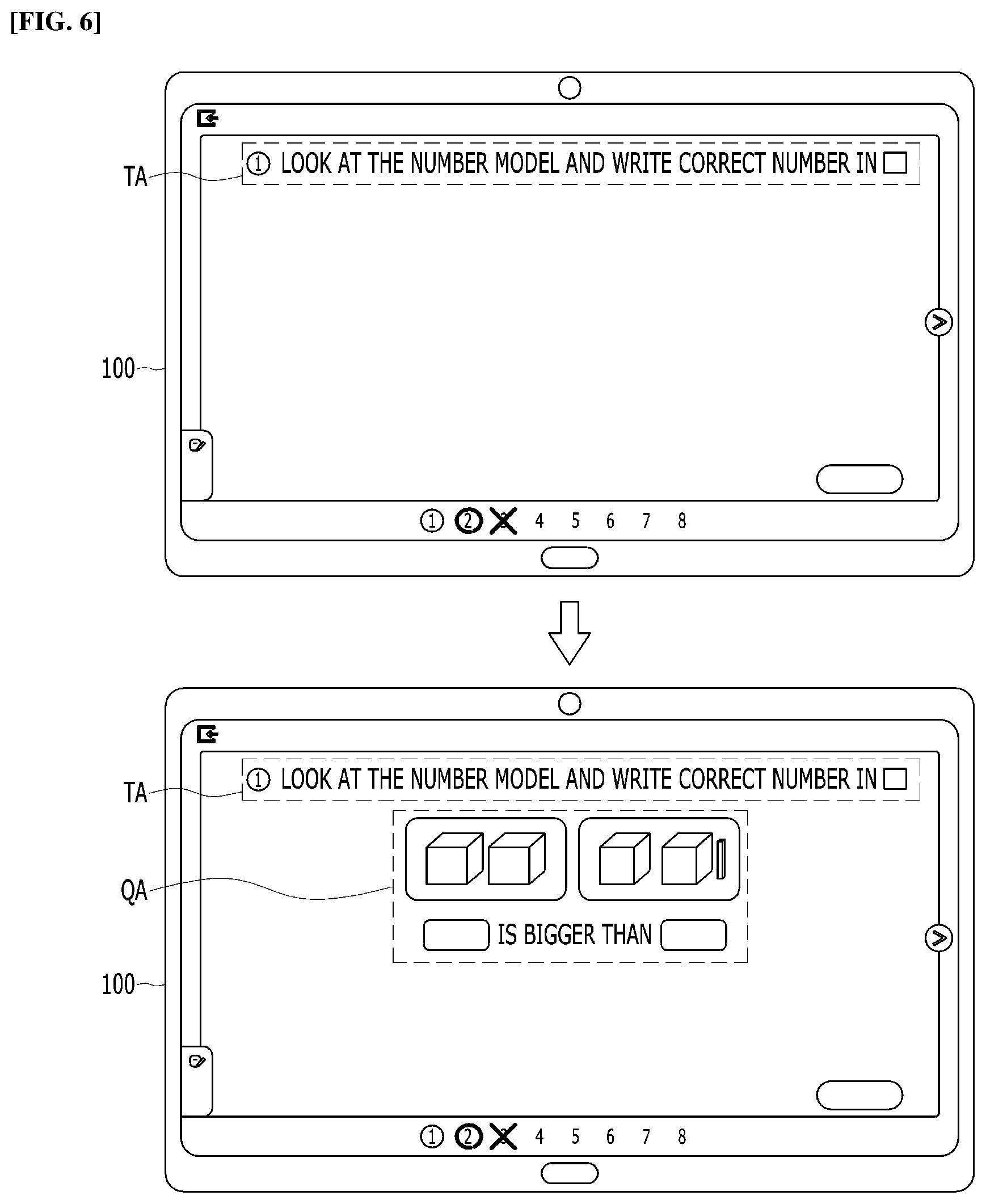 Patent US12327494 Figure 5 – Apparatus and method for providing questions for learning