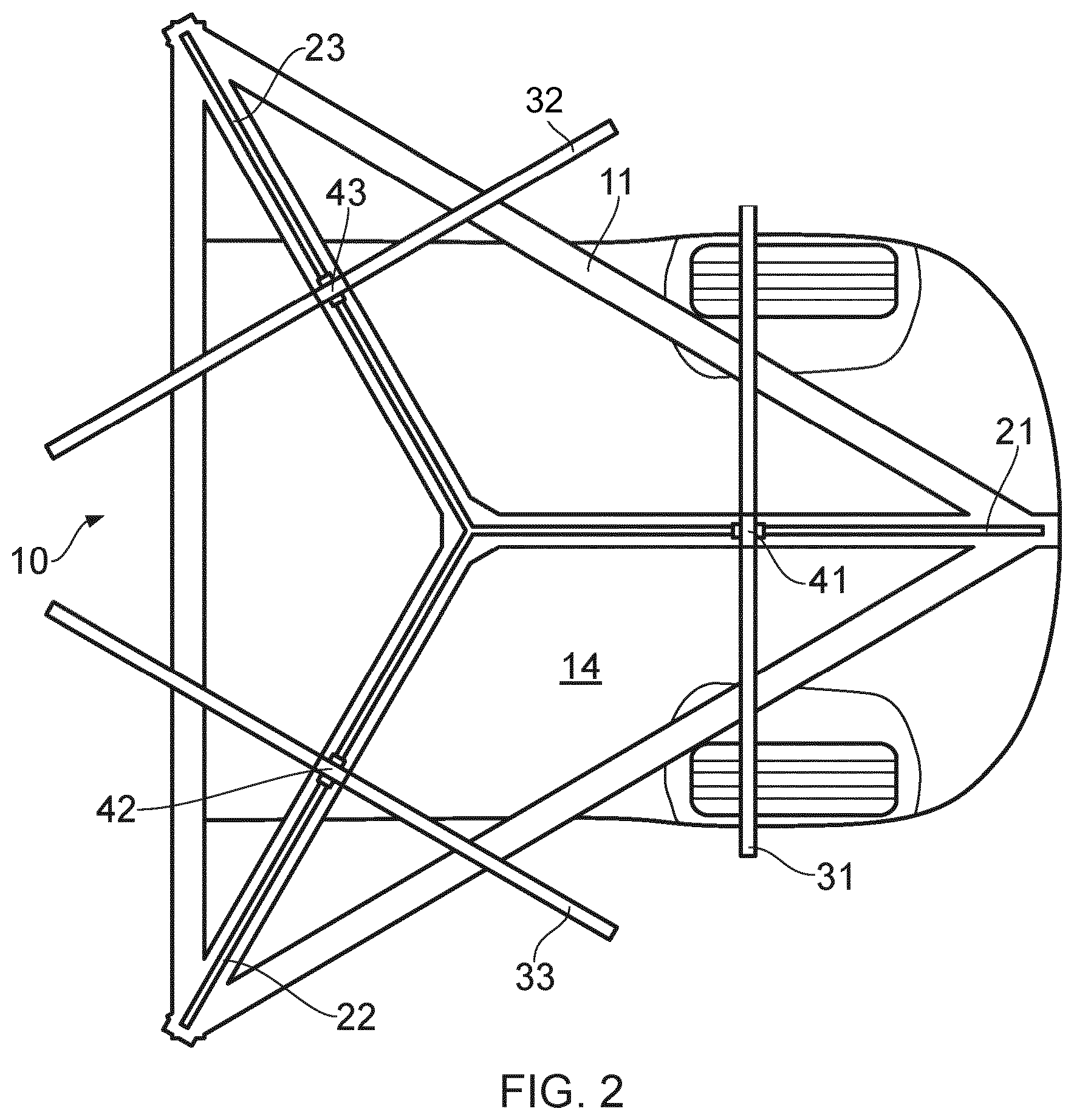 Patent US12327495 Figure 2 – Motion system