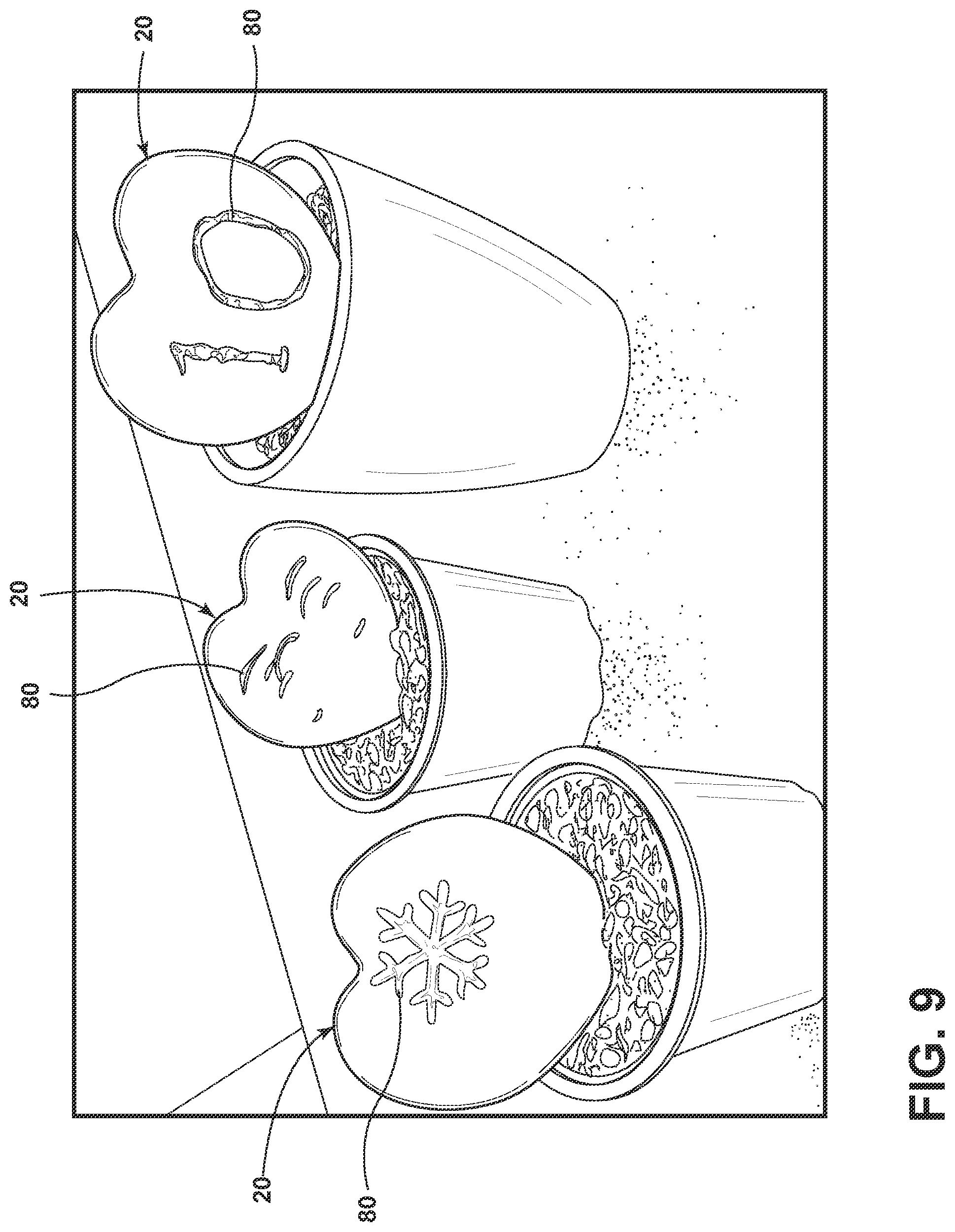 Patent US12327496 Figure 9 – Method of decoratively scarifying plant leaves