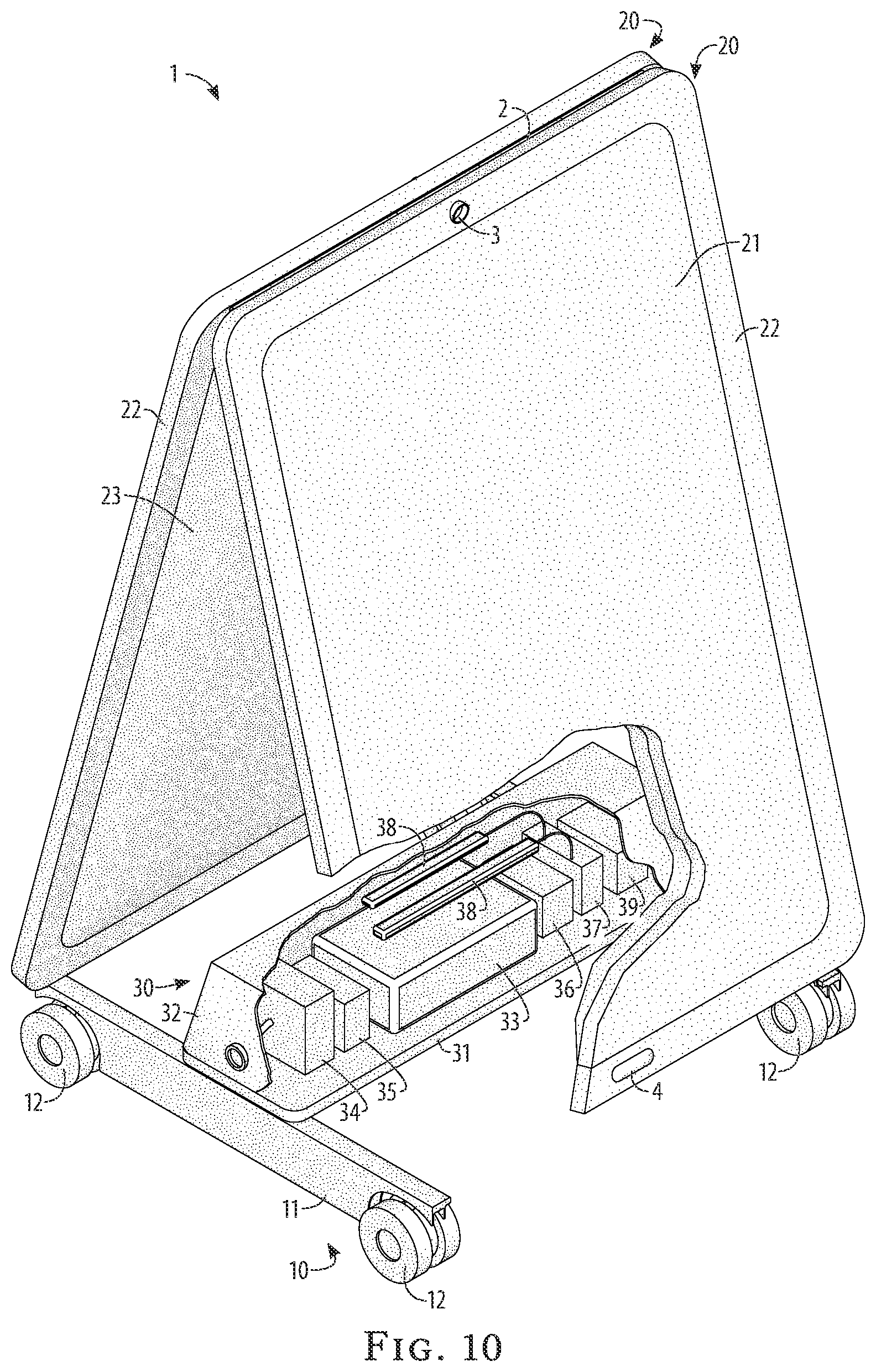 Patent US12327497 Figure 6 – Remote control and communication advertising display system and method