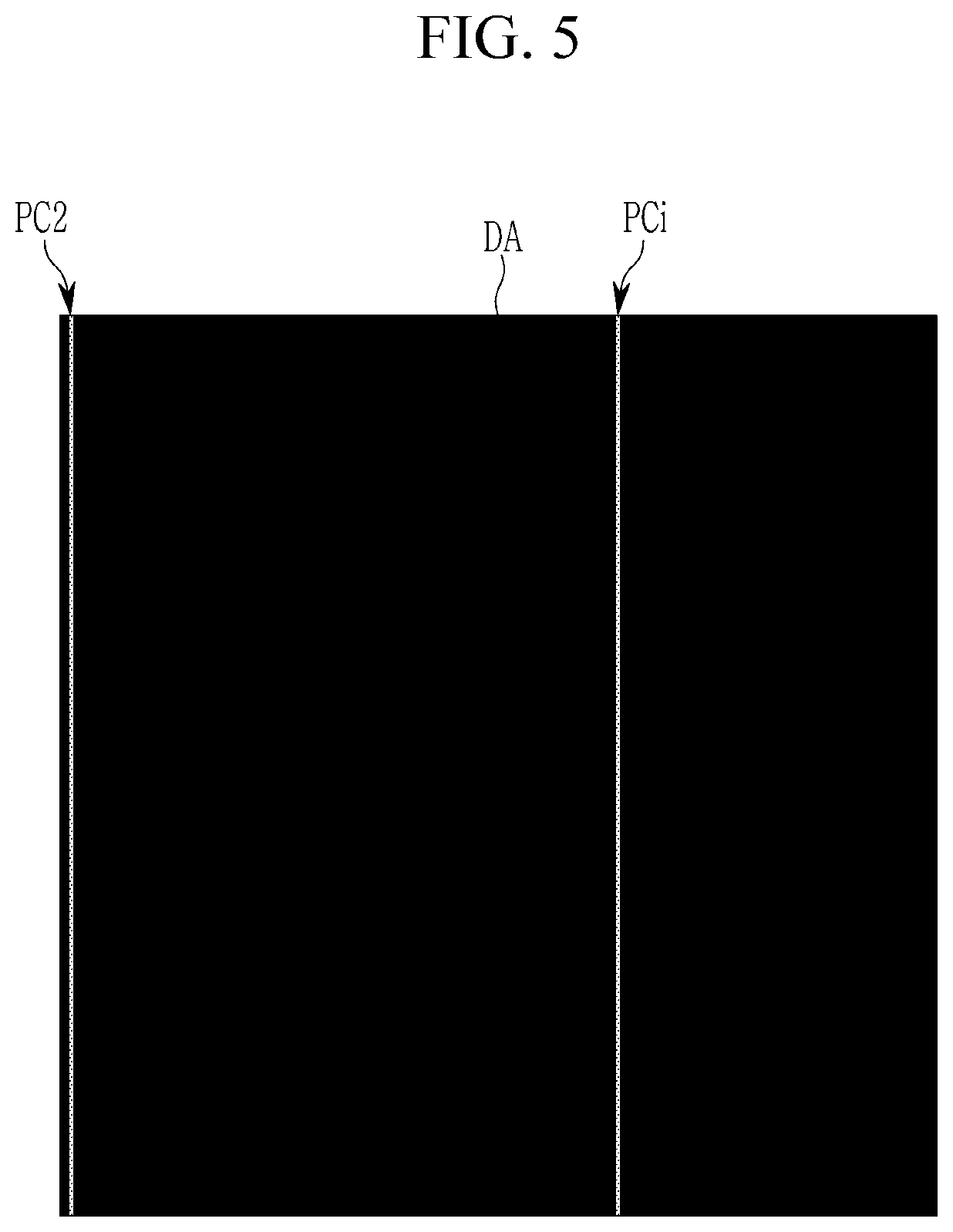 Patent US12327503 Figure 5 – Display device with crack detection circuitry and manufacturing method thereof