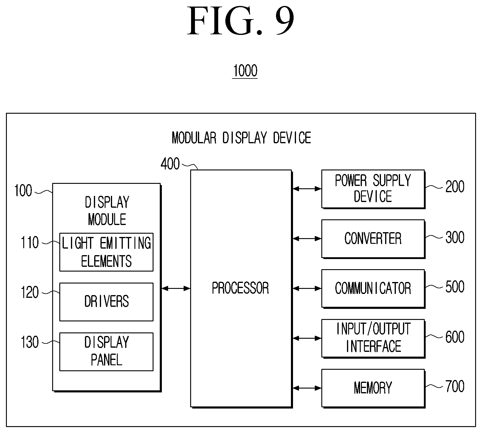 Patent US12327505 Figure 10 – Display device and control method therefor