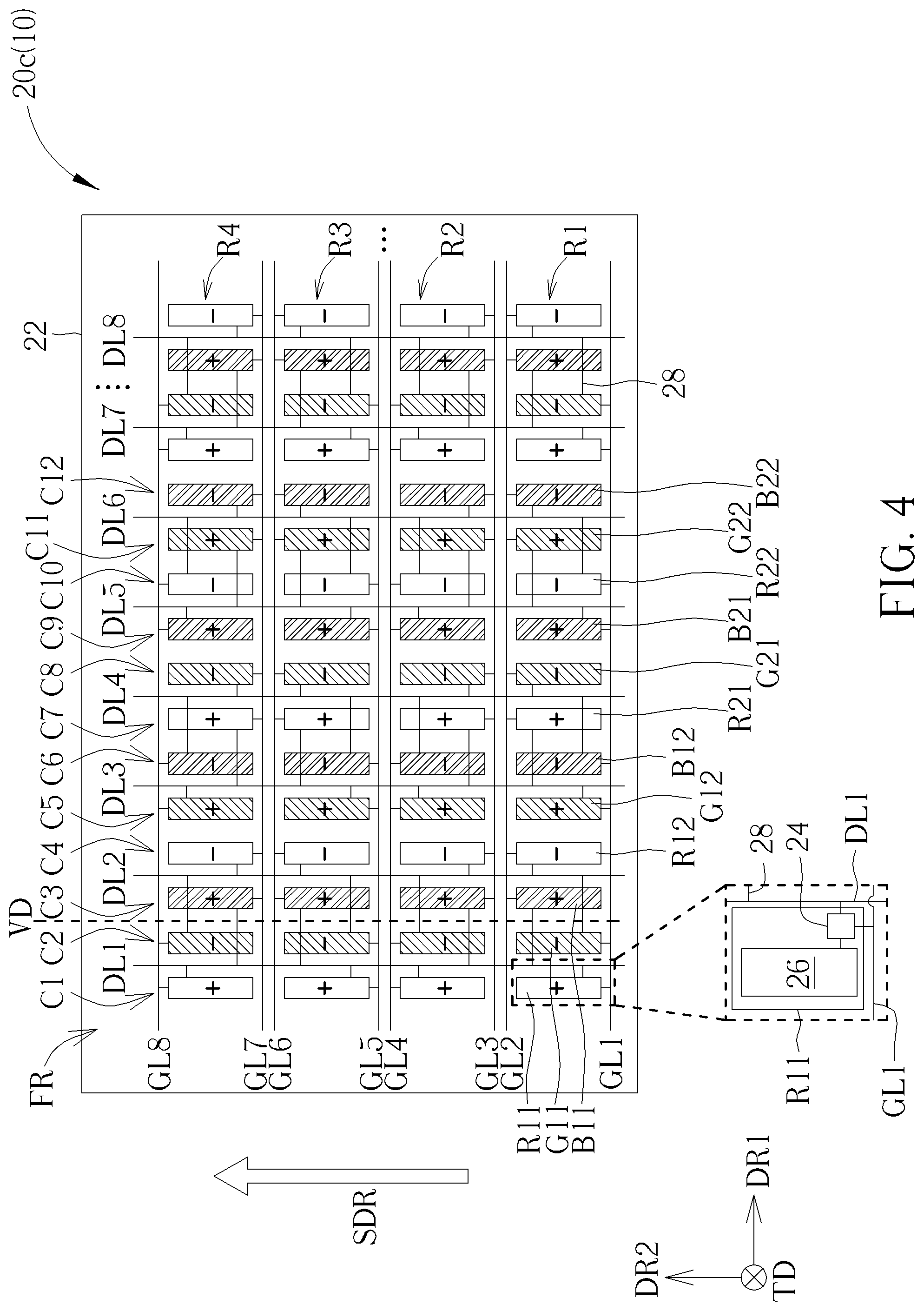 Patent US12327506 Figure 5 – Substrate structure
