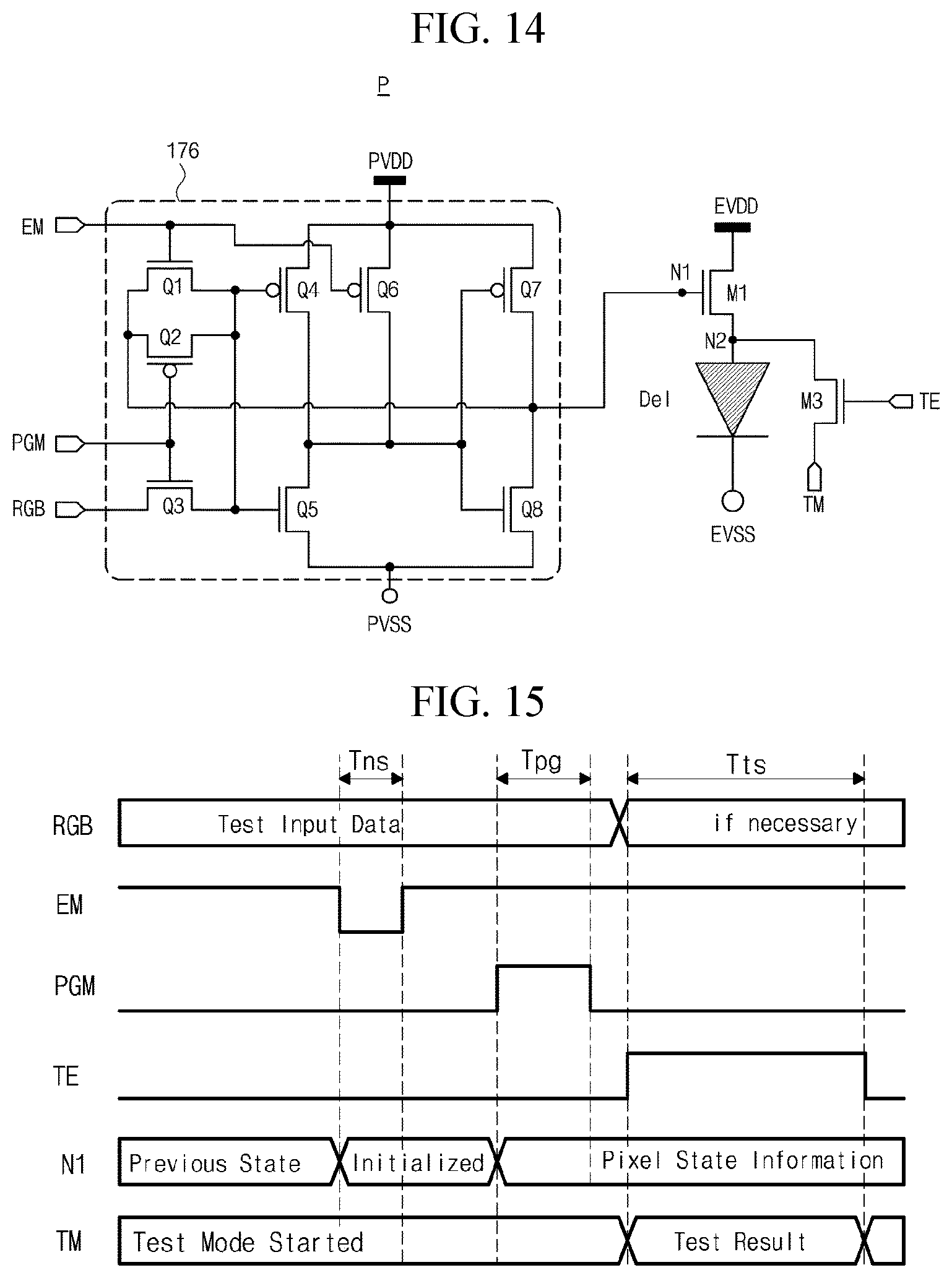 Patent US12327516 Figure 7 – Light emitting diode display device and method of driving the same