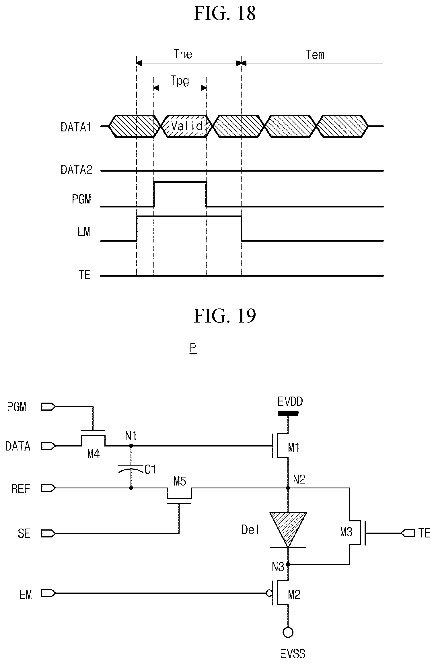 Patent US12327516 Figure 9 – Light emitting diode display device and method of driving the same