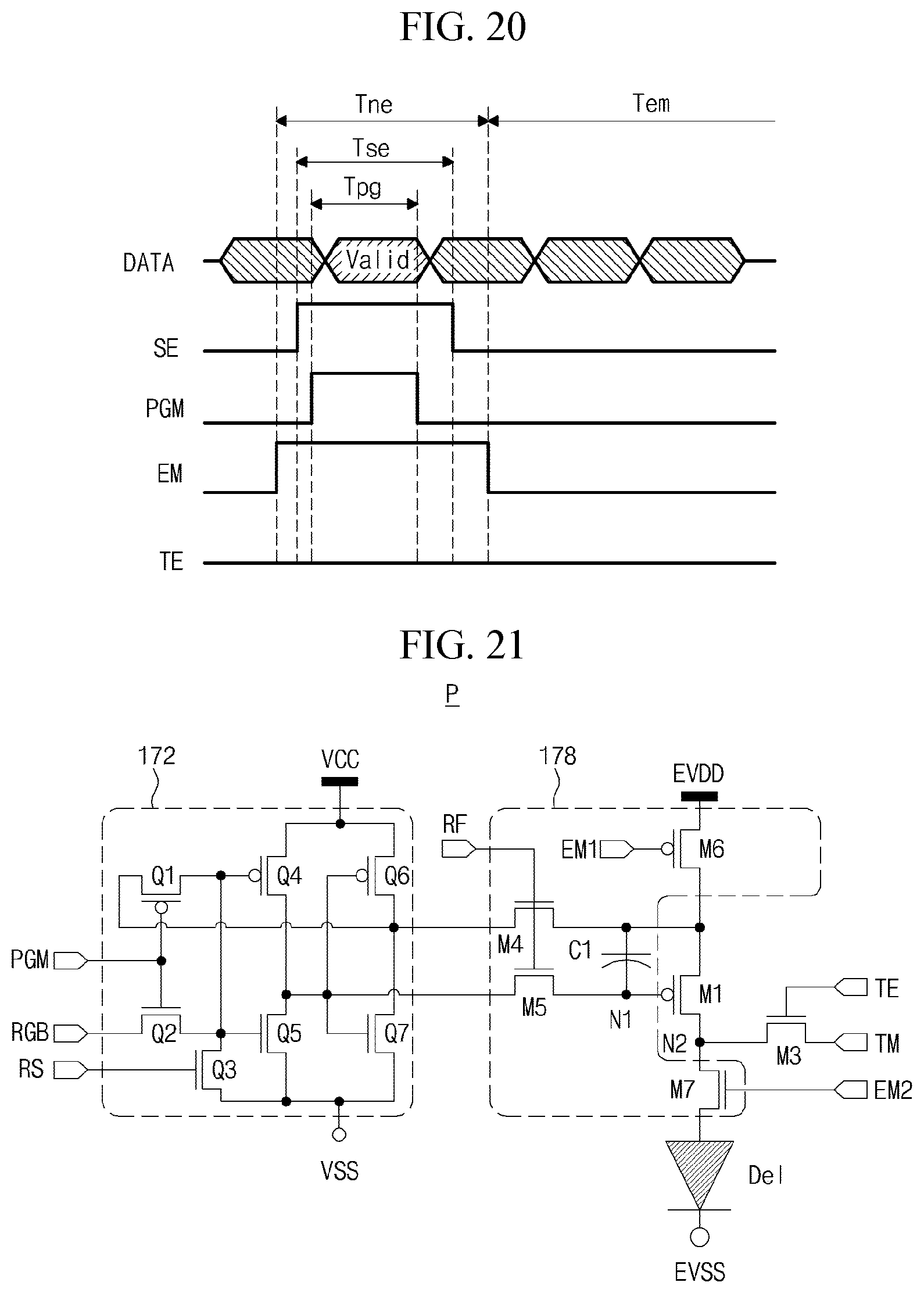 Patent US12327516 Figure 10 – Light emitting diode display device and method of driving the same