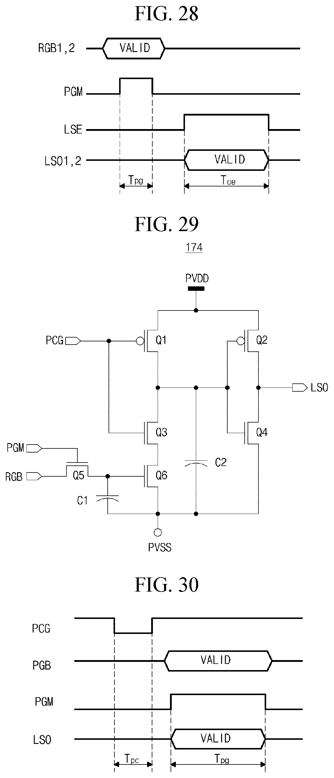 Patent US12327516 Figure 14 – Light emitting diode display device and method of driving the same