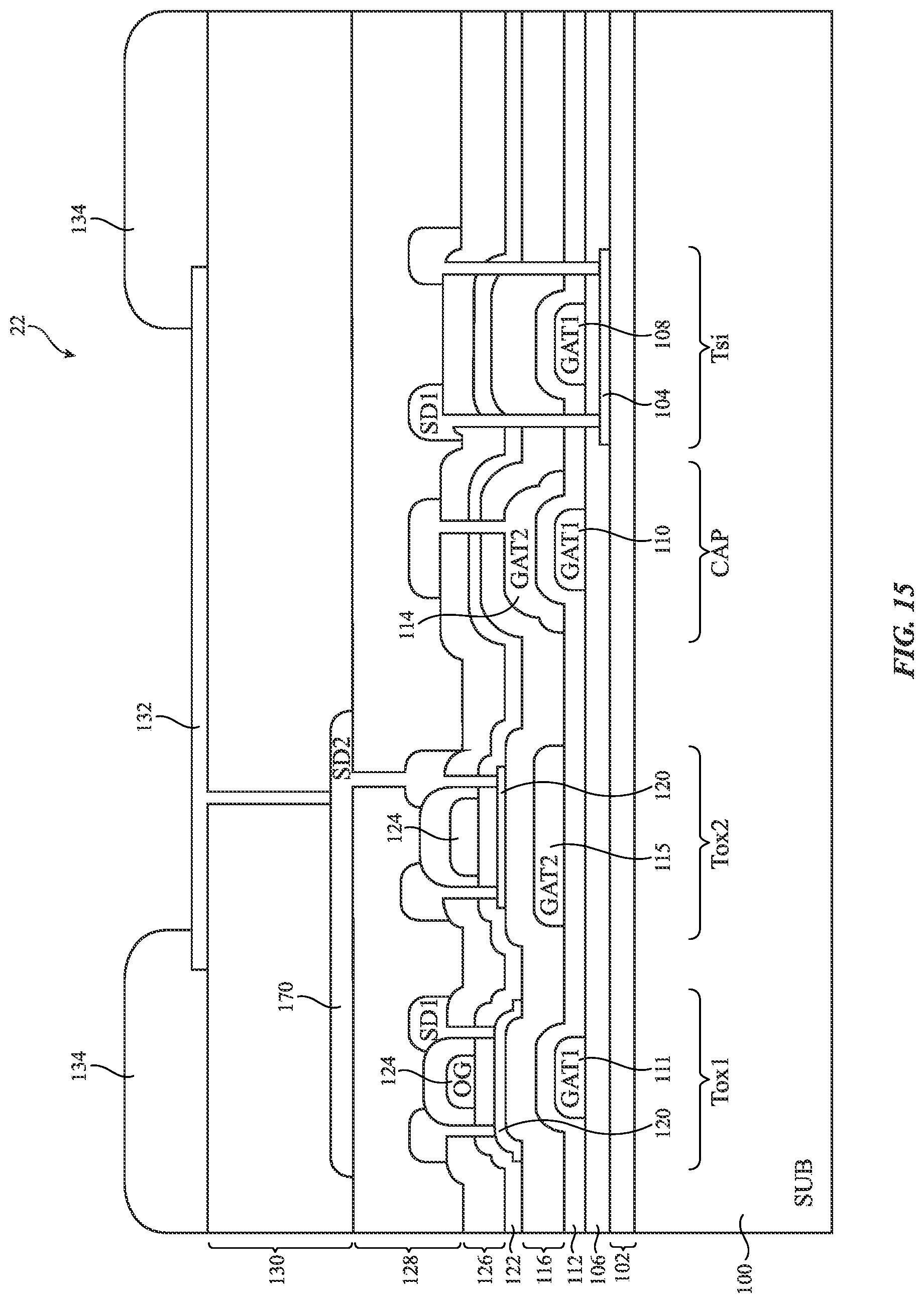 Patent US12327519 Figure 16 – Electronic devices with displays for mitigating cathode noise