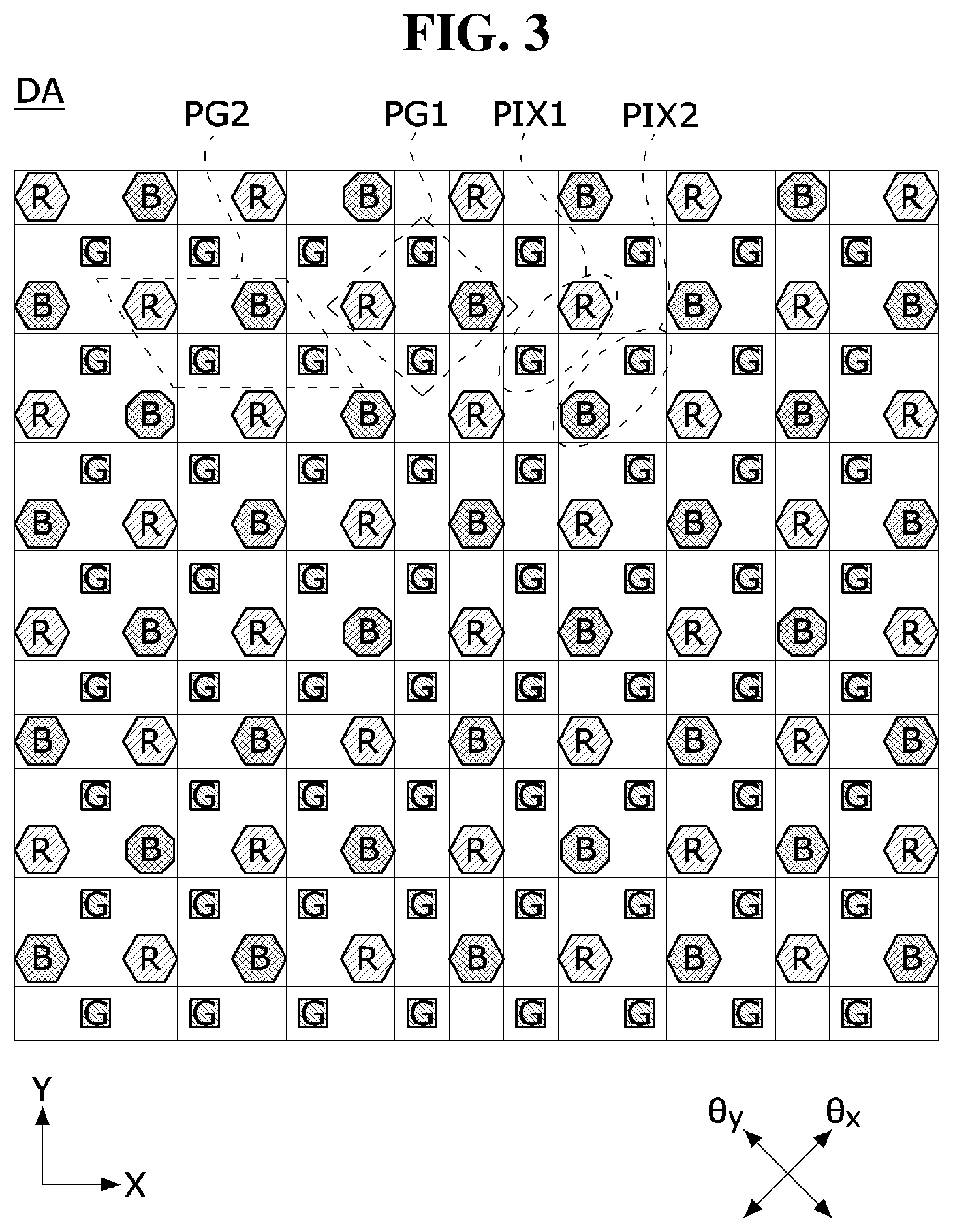 Patent US12327520 Figure 3 – Display panel and display device using the same