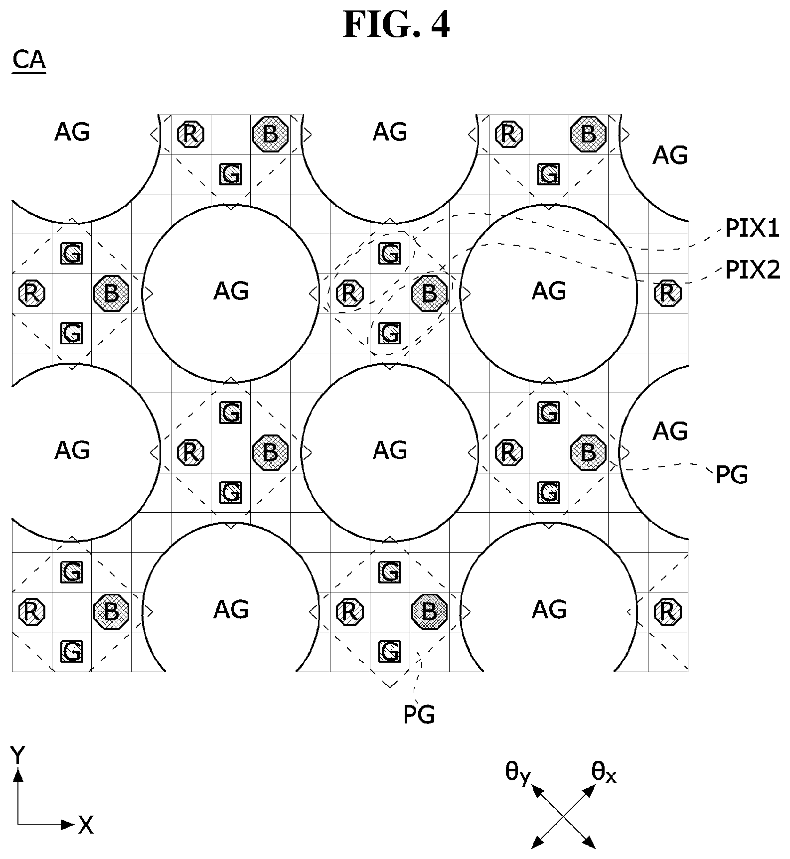 Patent US12327520 Figure 4 – Display panel and display device using the same