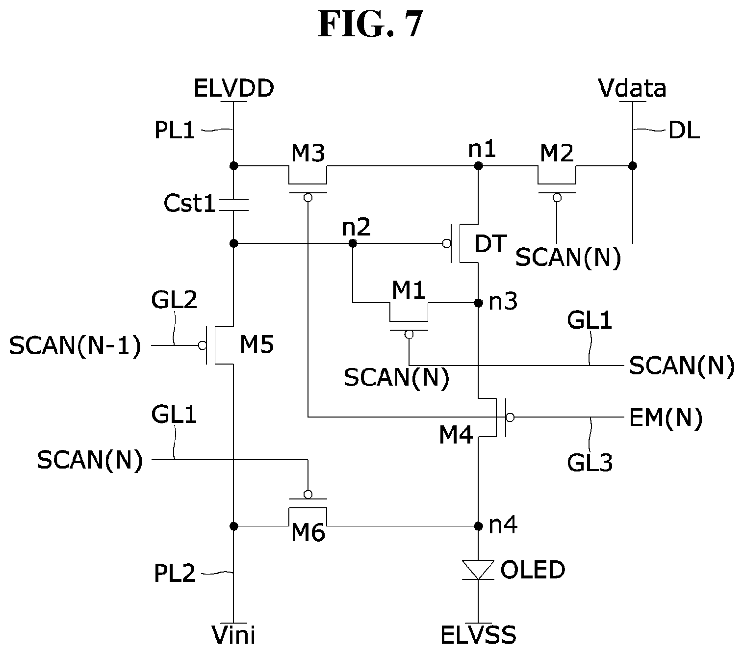 Patent US12327520 Figure 6 – Display panel and display device using the same