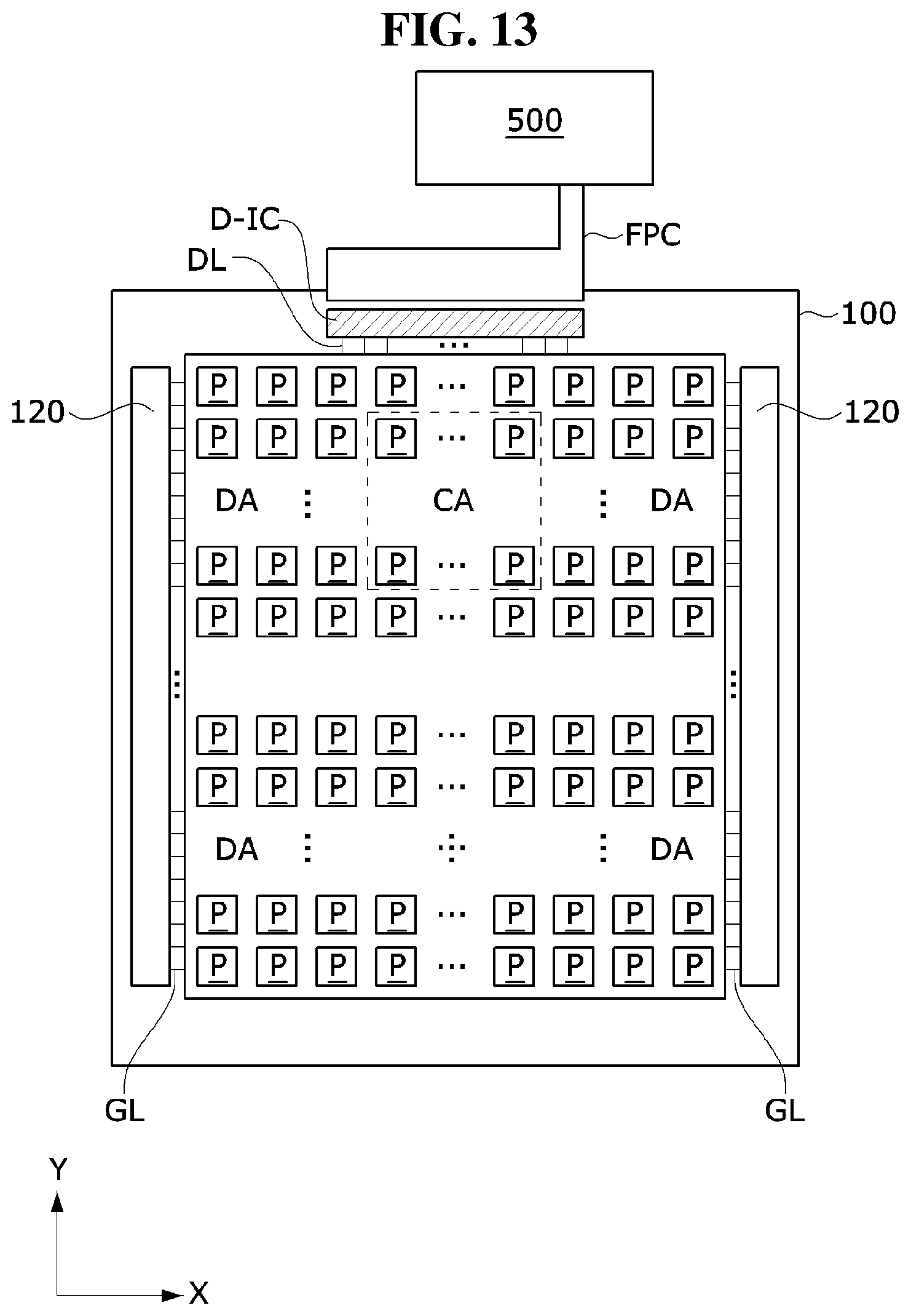 Patent US12327520 Figure 11 – Display panel and display device using the same