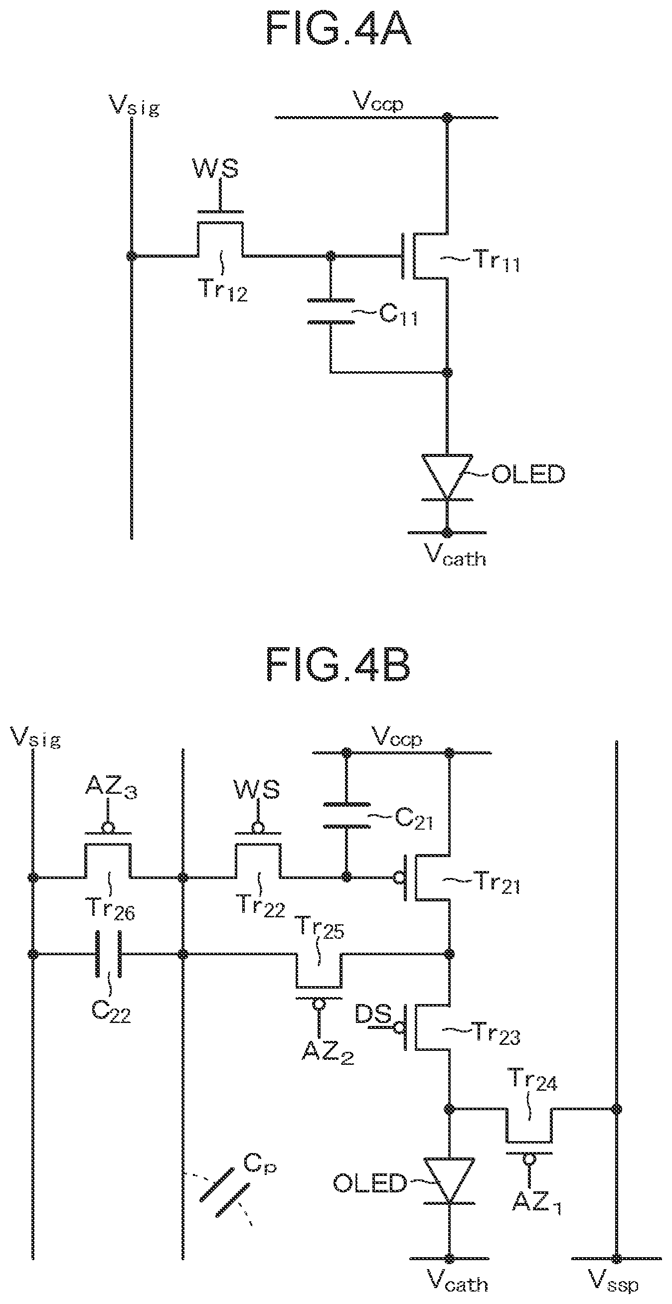 Patent US12327522 Figure 4 – Display device, drive method for display device, and electronic device