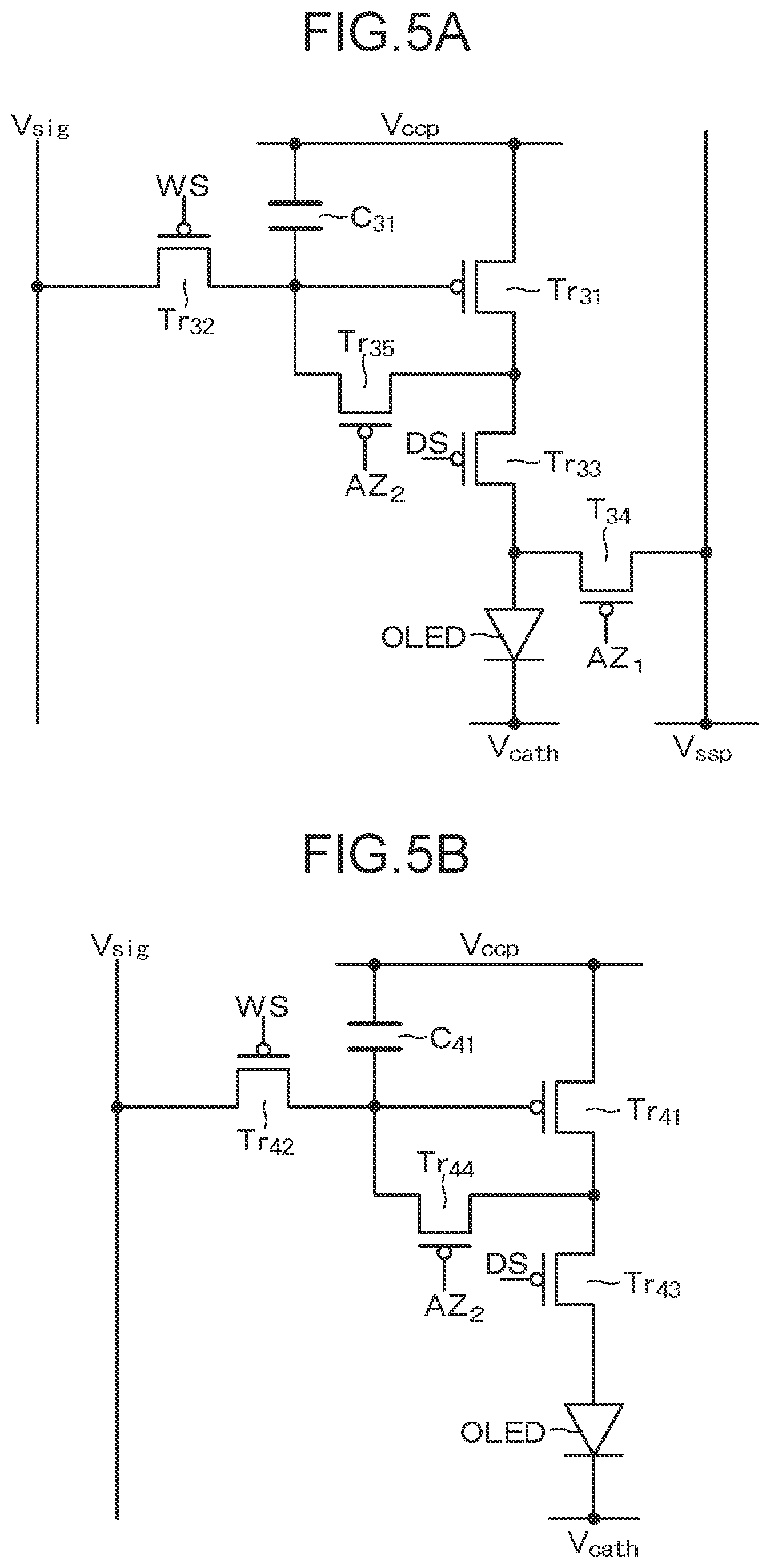 Patent US12327522 Figure 5 – Display device, drive method for display device, and electronic device