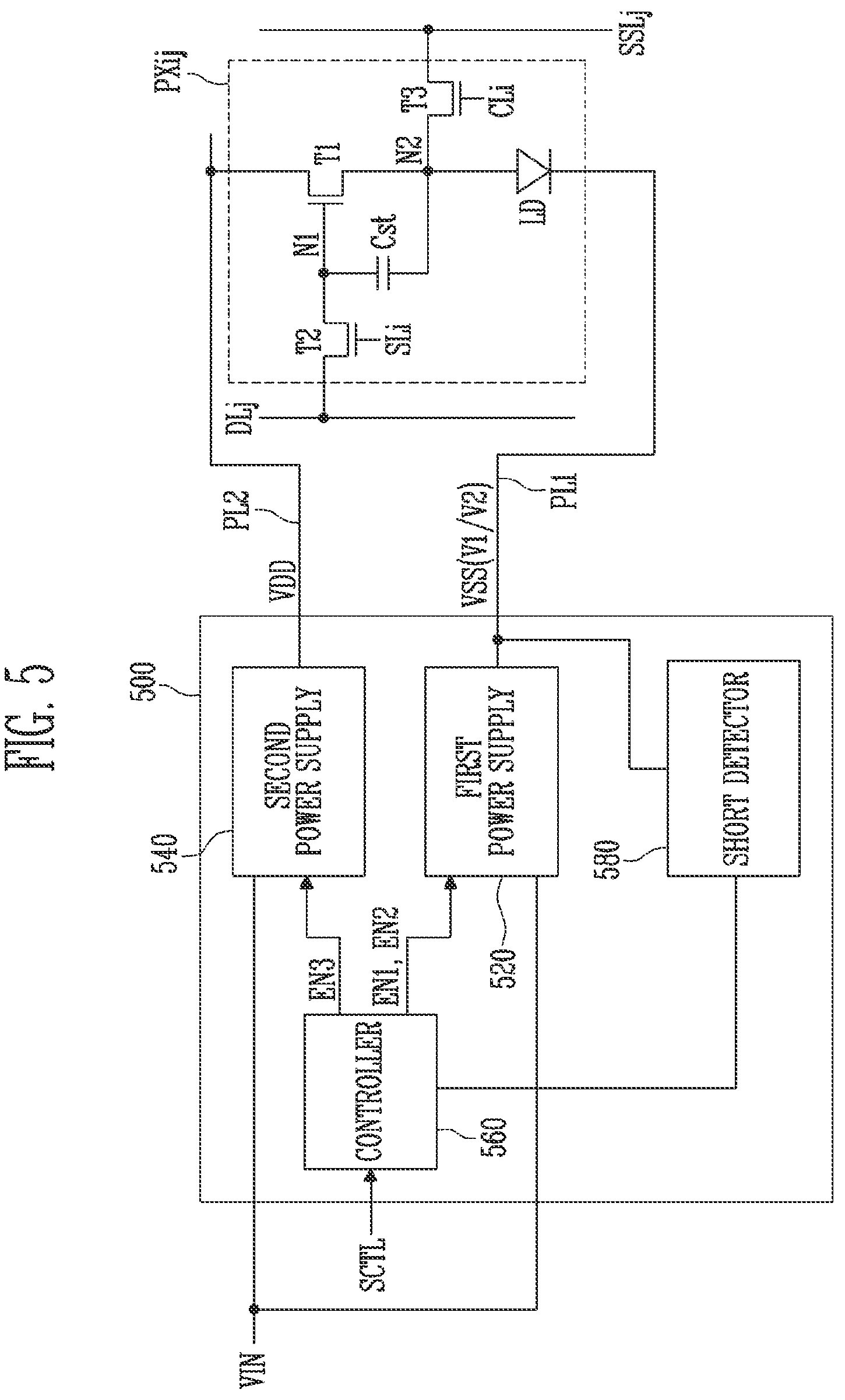 Patent US12327525 Figure 4 – Power management driver with controller, and display device having the same