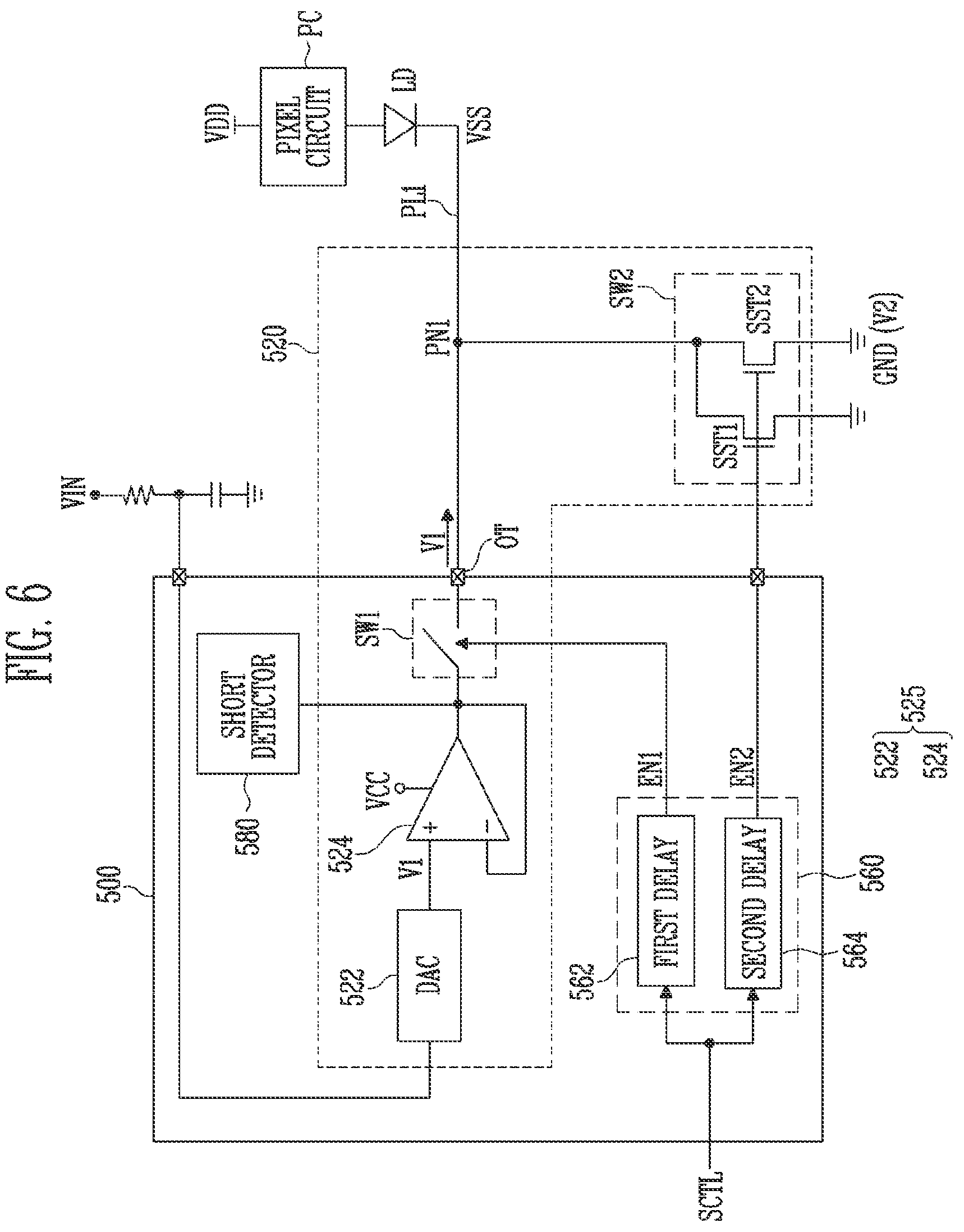 Patent US12327525 Figure 5 – Power management driver with controller, and display device having the same