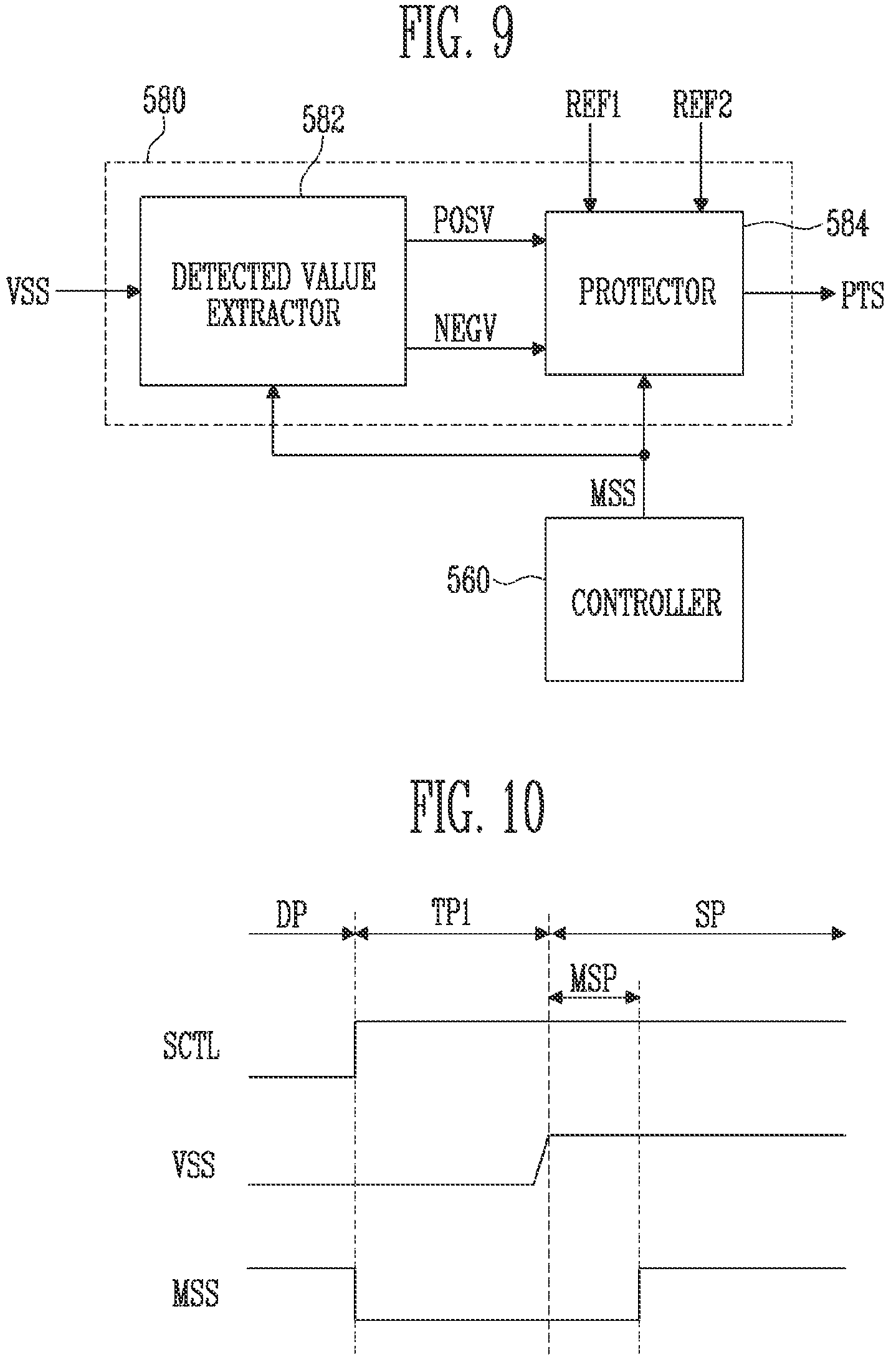 Patent US12327525 Figure 7 – Power management driver with controller, and display device having the same