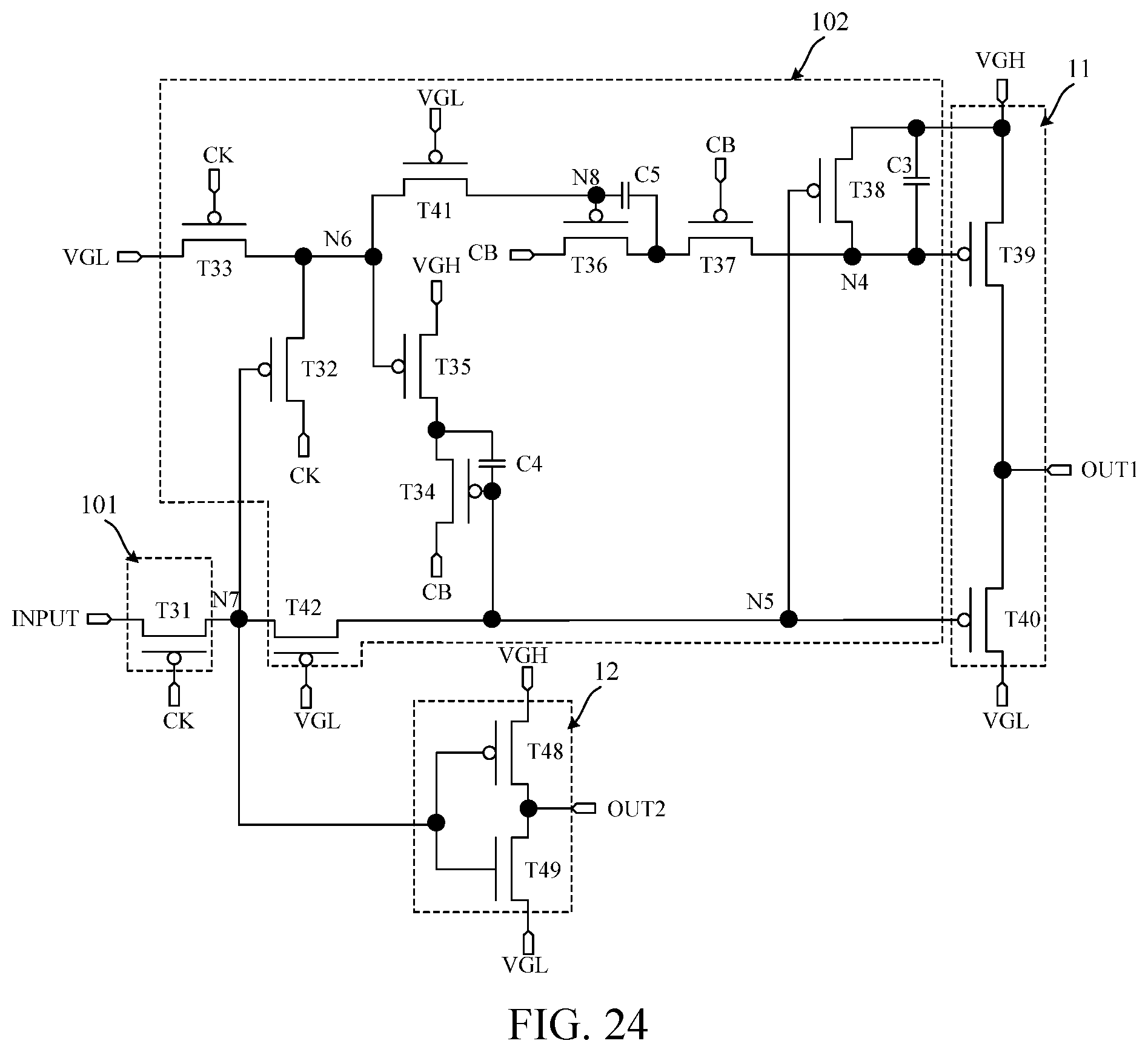 Patent US12327526 Figure 11 – Drive control circuit, gate driver circuit, display substrate, and display apparatus