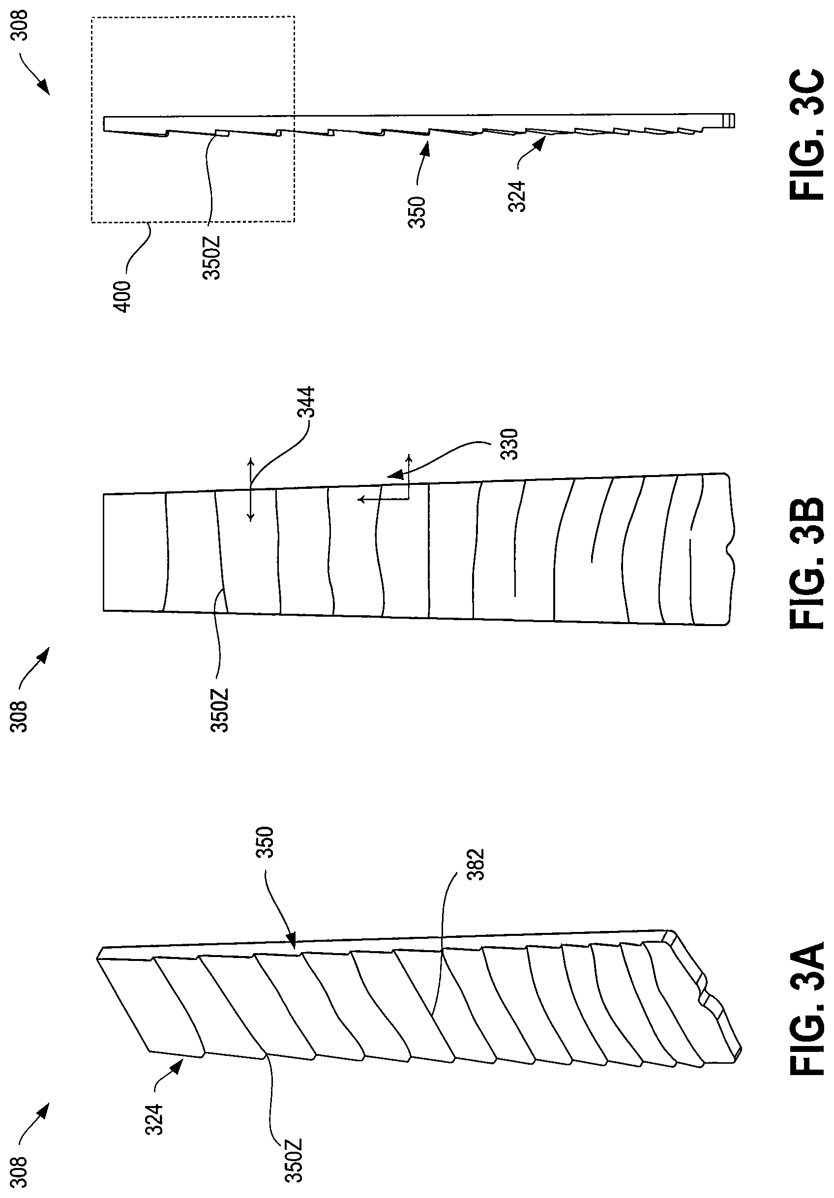 Patent US12327537 Figure 3 – Fretboard for stringed musical instrument