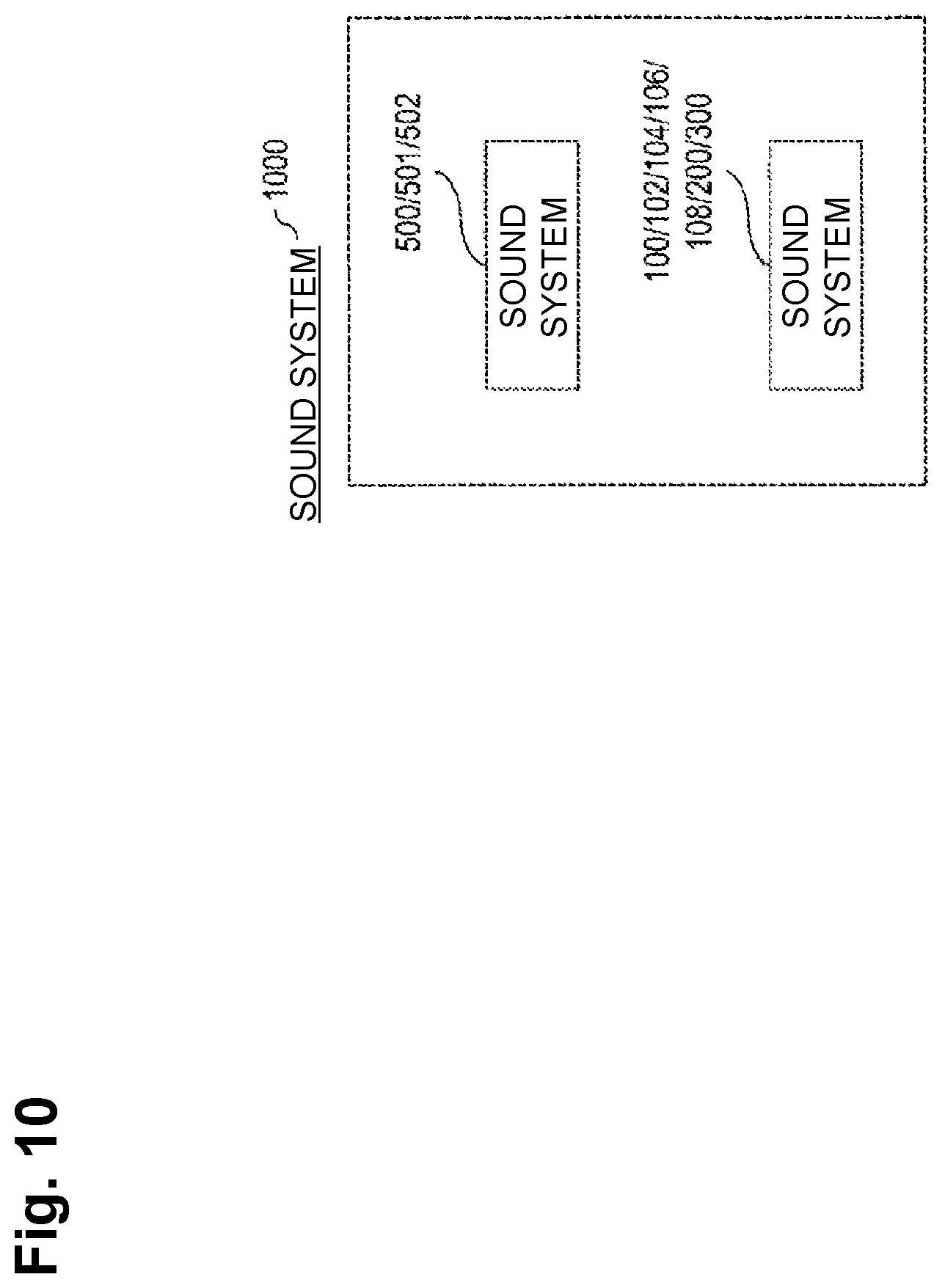 Patent US12327541 Figure 10 – Sound system