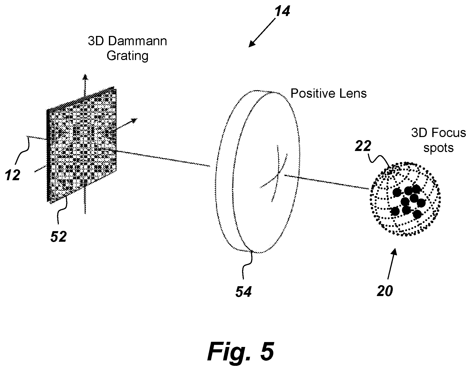 Patent US12327542 Figure 5 – High acoustic-amplitude laser-induced plasma (LIP) sound generator