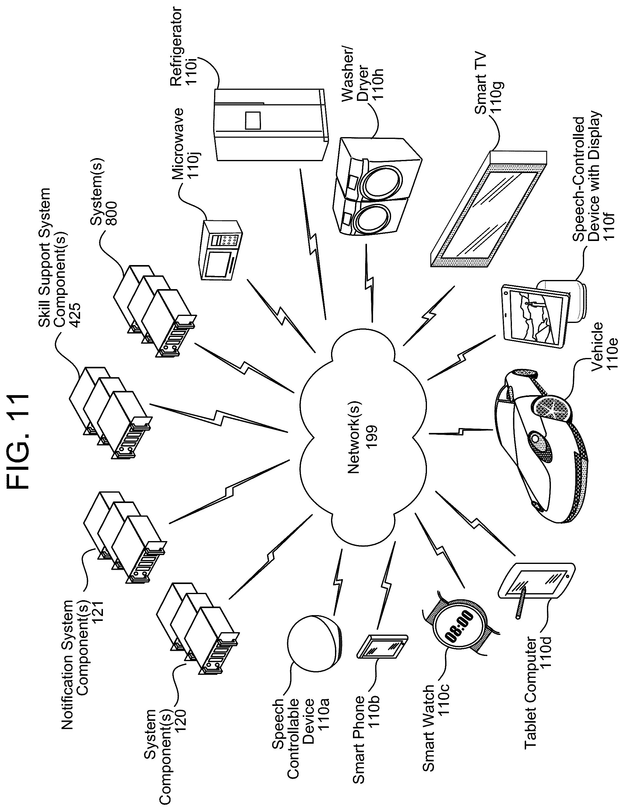 Patent US12327551 Figure 19 – Acoustic event detection