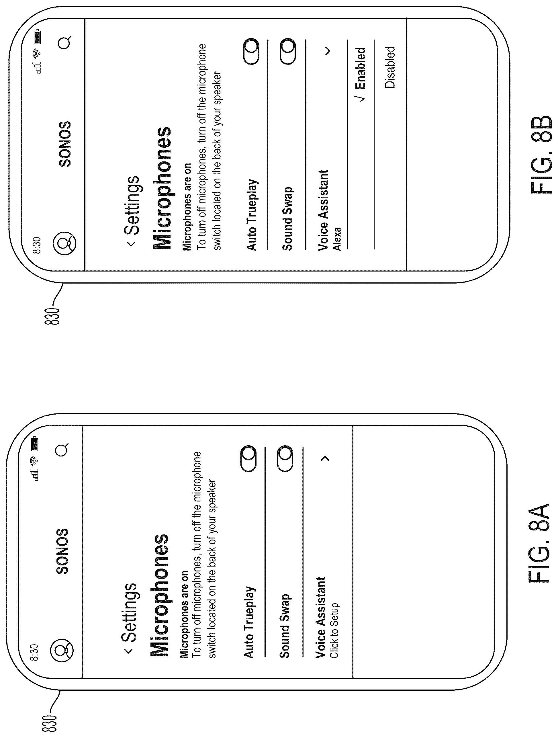 Patent US12327556 Figure 13 – Enabling and disabling microphones and voice assistants