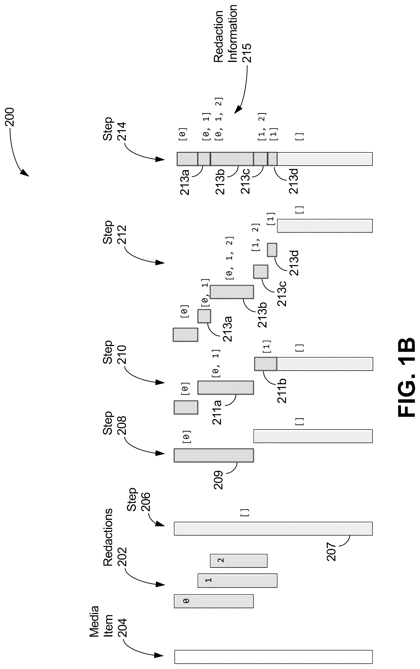 Patent US12327574 — Providing overlapping time redactions in media items — Figure 1