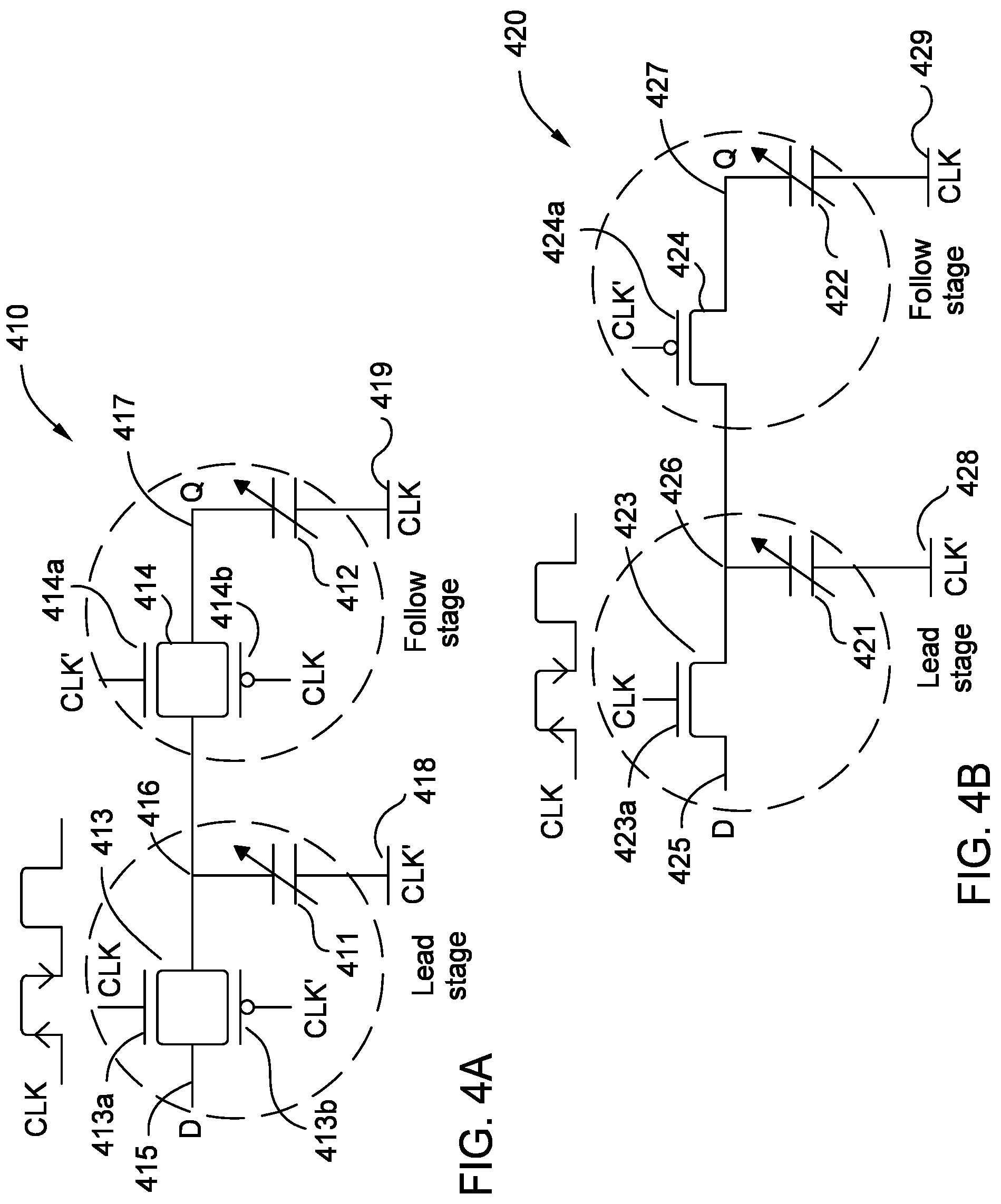 Patent US12327580 Figure 3 – Register, flop, and latch designs inlcuding ferroelectric and linear dielectrics