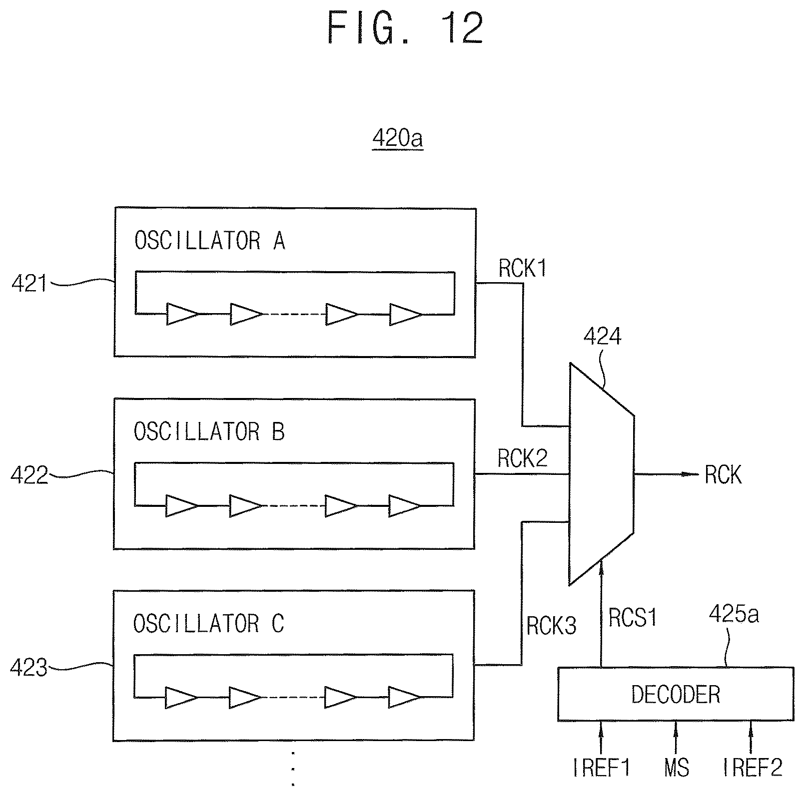 Patent US12327583 Figure 12 – Memory controller that transmits hammer addresses with different command protocols and memory system including the same