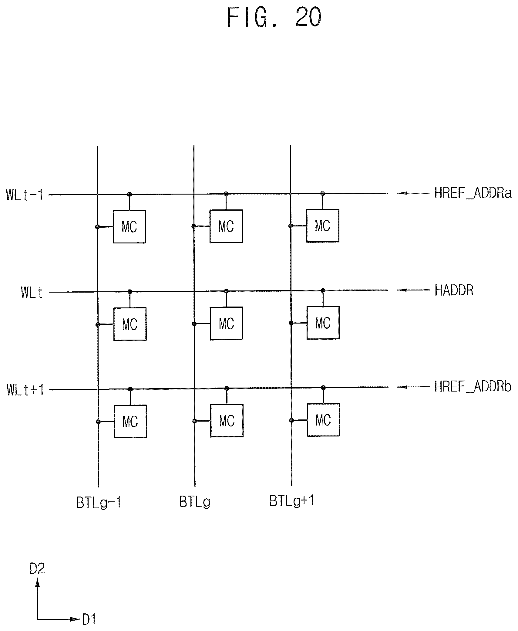 Patent US12327583 Figure 20 – Memory controller that transmits hammer addresses with different command protocols and memory system including the same