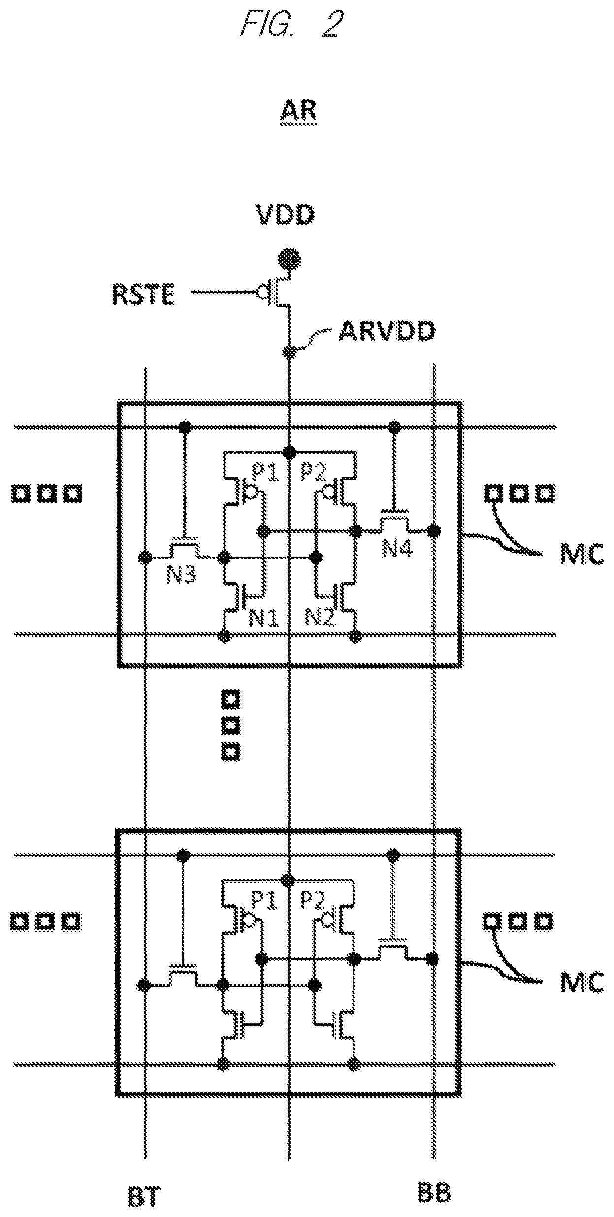 Patent US12327585 Figure 2 – Semiconductor device