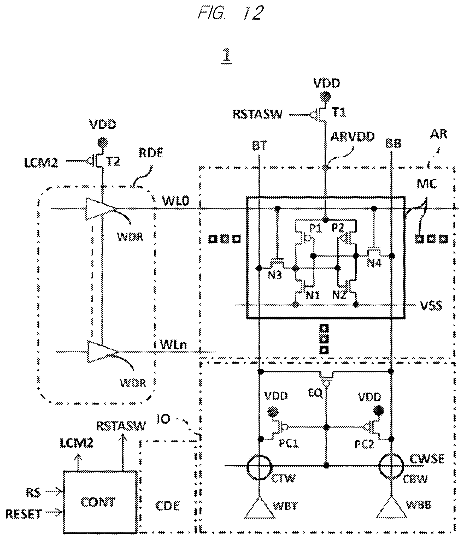 Patent US12327585 Figure 10 – Semiconductor device