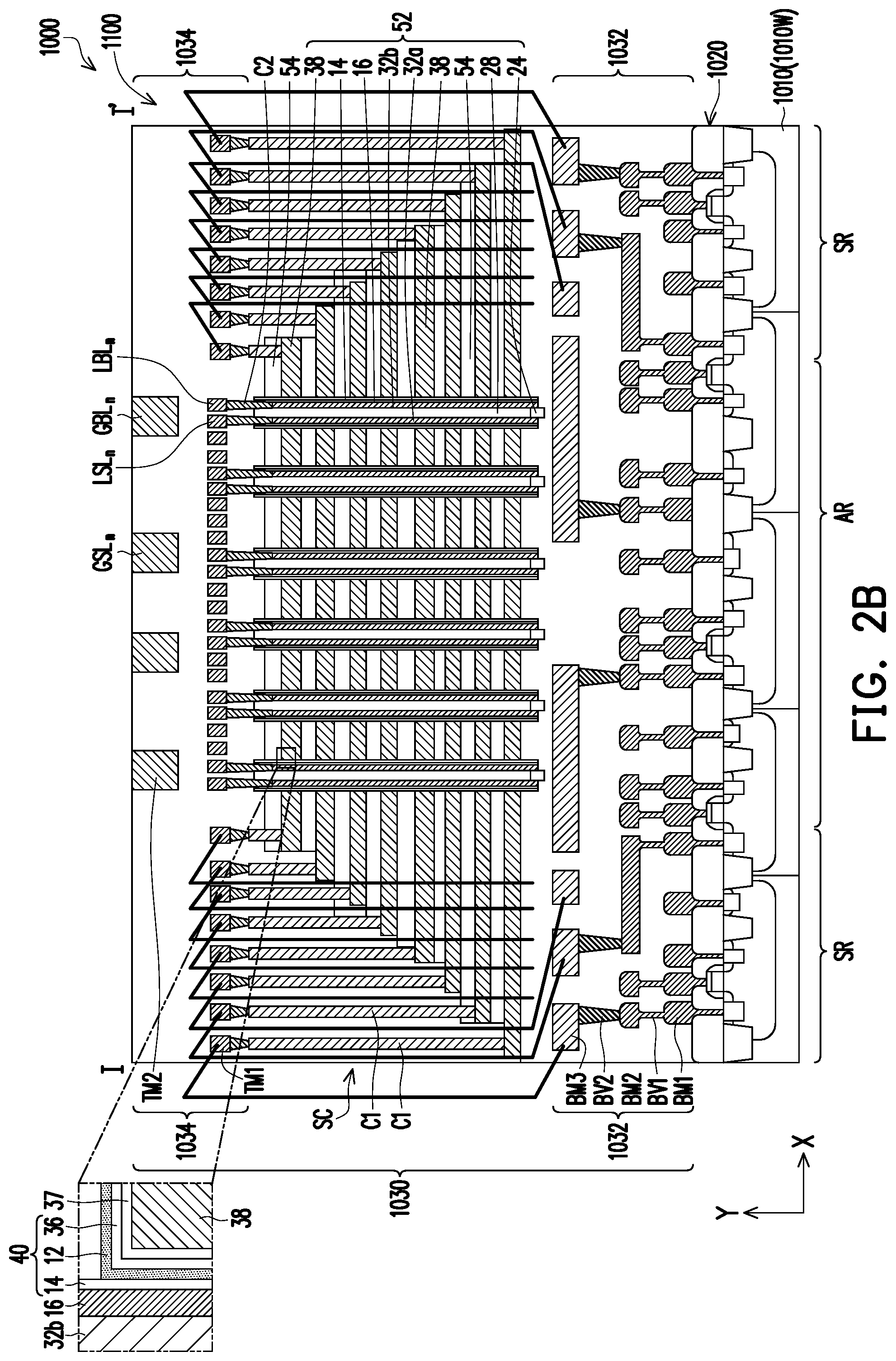 Patent US12327594 Figure 4 – 3D flash memory module chip and method of fabricating the same