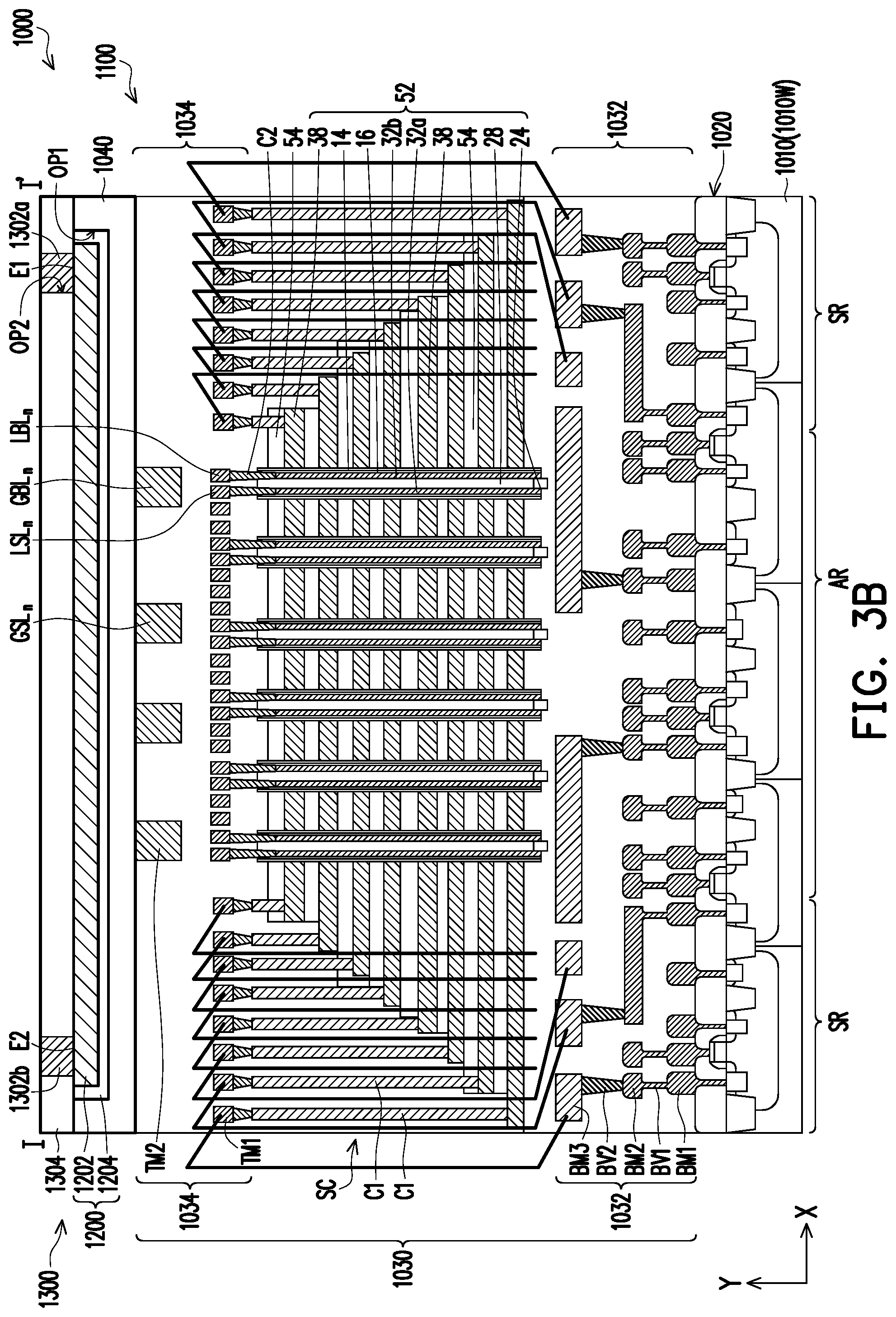 Patent US12327594 Figure 6 – 3D flash memory module chip and method of fabricating the same