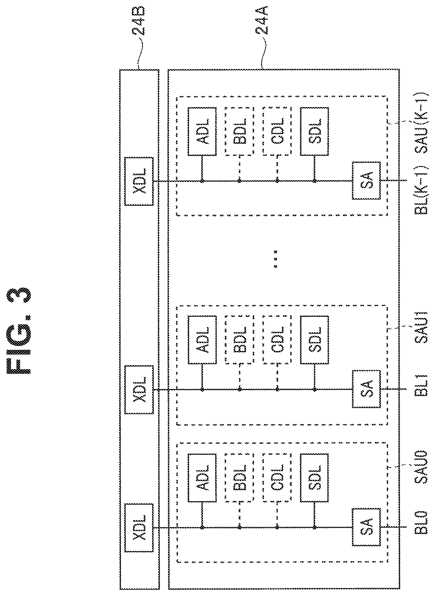 Patent US12327596 Figure 3 – Semiconductor storage device
