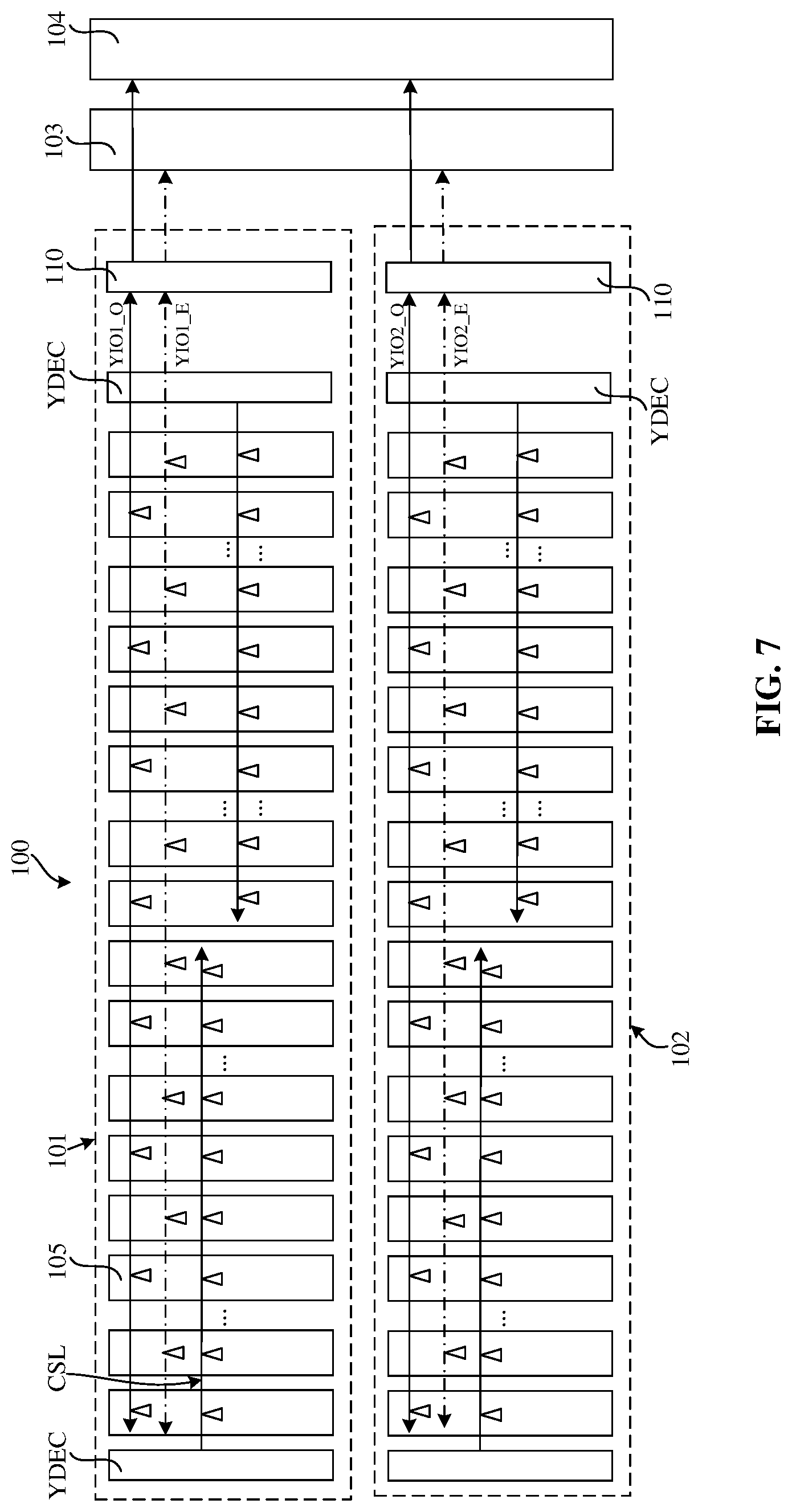 Patent US12327600 Figure 7 – Memory with error checking and correcting unit