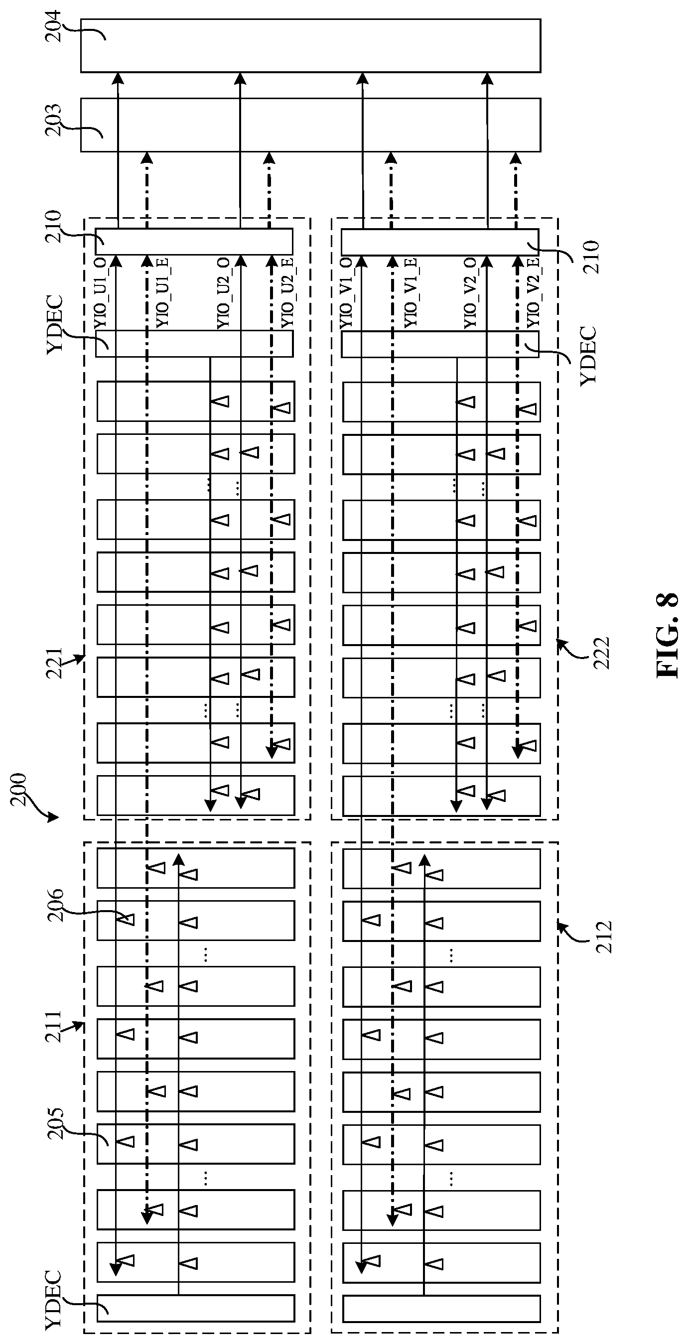 Patent US12327600 Figure 8 – Memory with error checking and correcting unit
