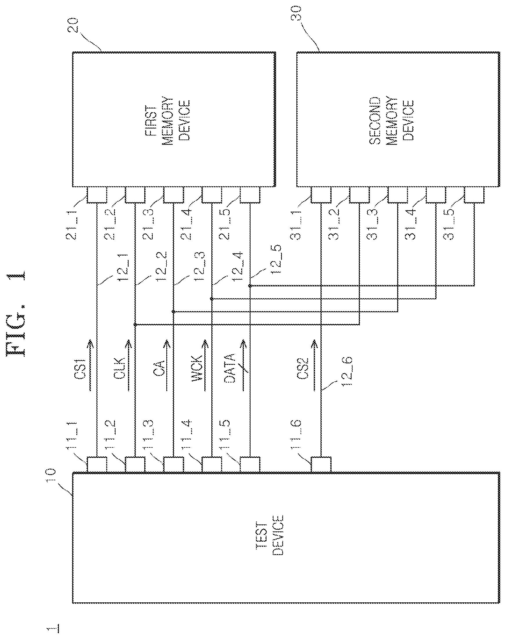 Patent US12327612 — Semiconductor system for performing a data alignment operation — Figure 1