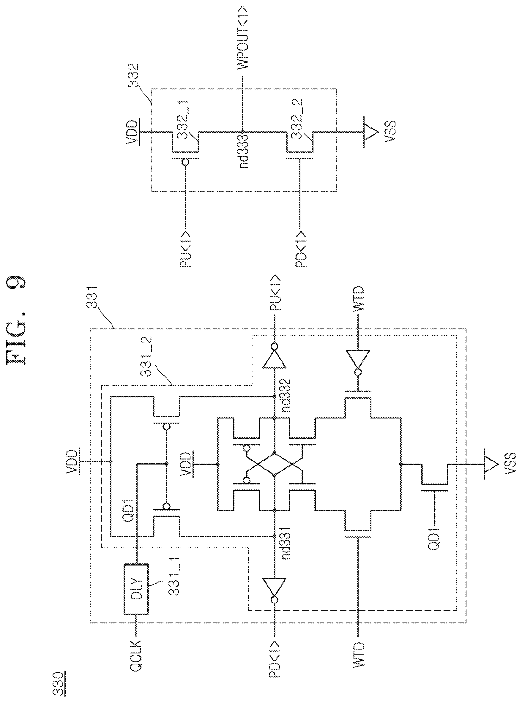 Patent US12327612 Figure 9 – Semiconductor system for performing a data alignment operation