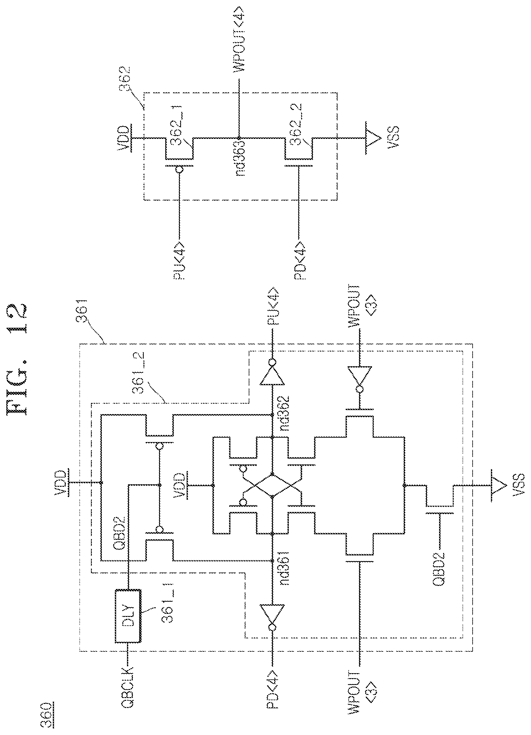 Patent US12327612 Figure 12 – Semiconductor system for performing a data alignment operation