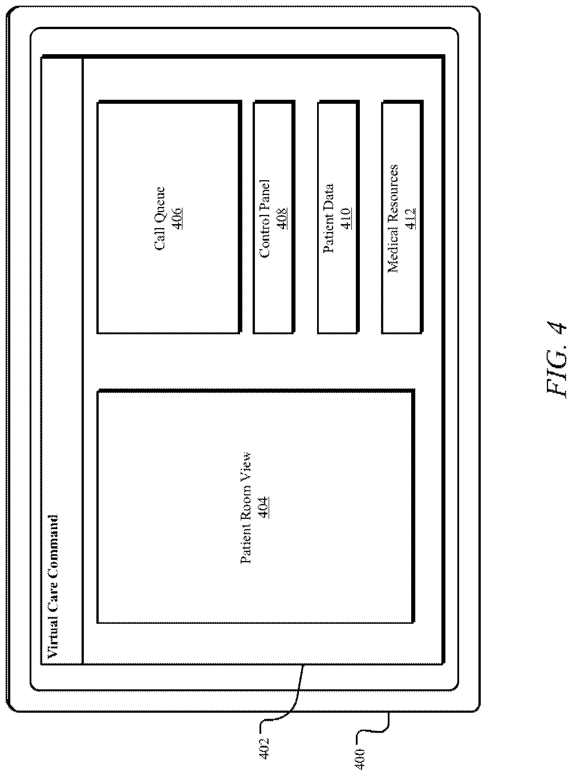 Patent US12327629 Figure 4 – Systems and methods for virtually integrated care delivery
