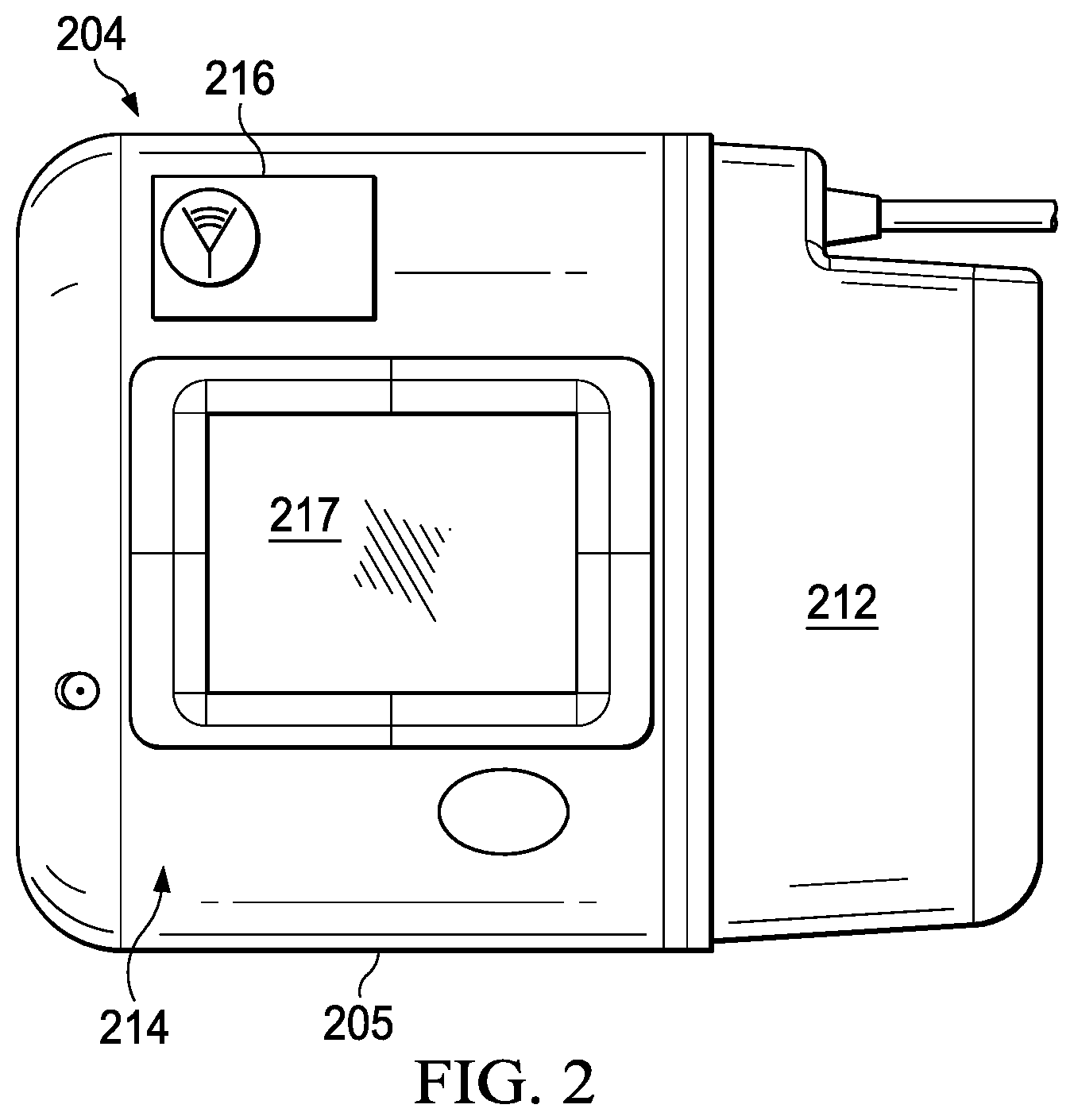 Patent US12327633 Figure 2 – System for monitoring compliant usage of negative pressure wound therapy