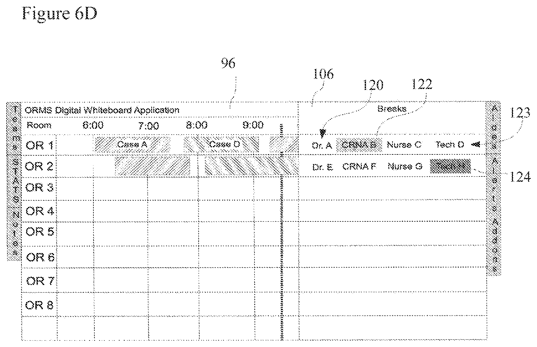 Patent US12327634 Figure 9 – Operating room management system with mobile application