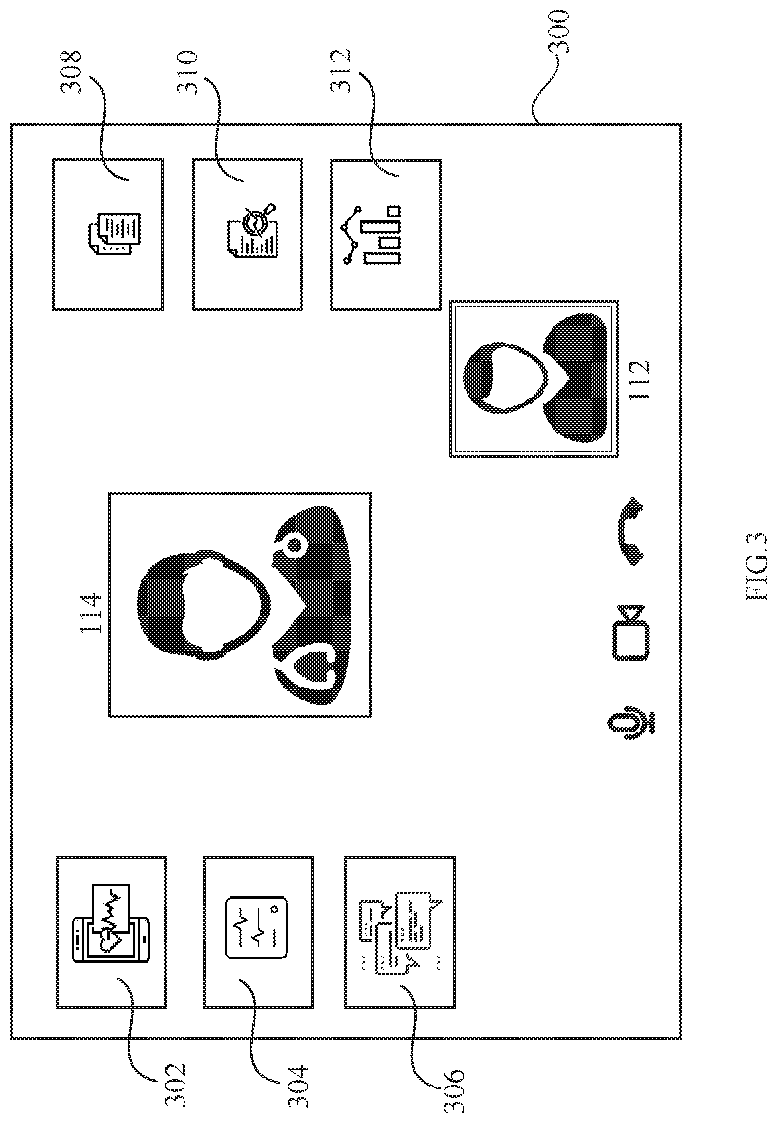 Patent US12327642 Figure 3 – System and method for providing telehealth services using touchless vitals and AI-optimixed assessment in real-time