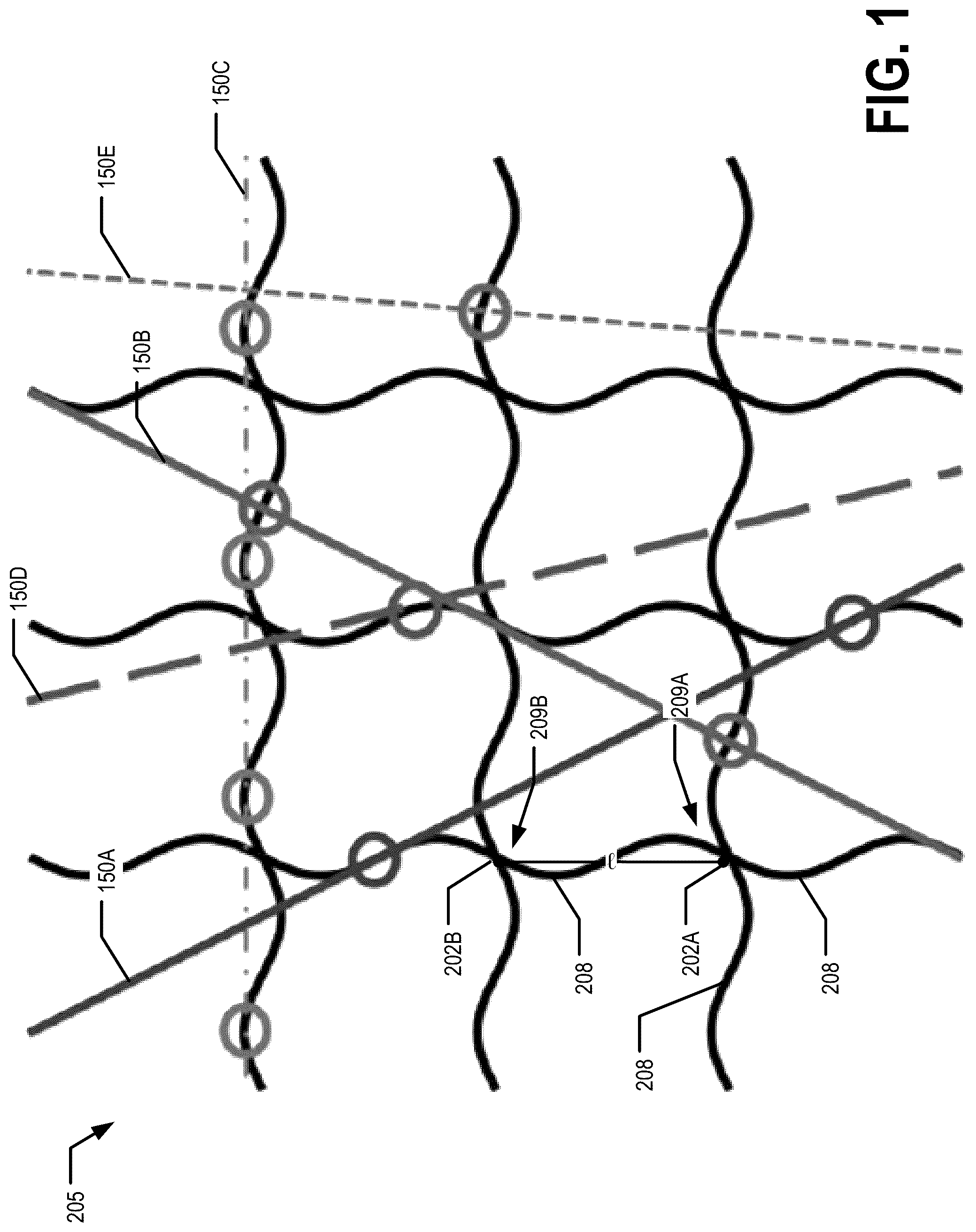 Patent US12327651 Figure 1 – Periodic multi-dimensional atomic object confinement apparatus having curved legs